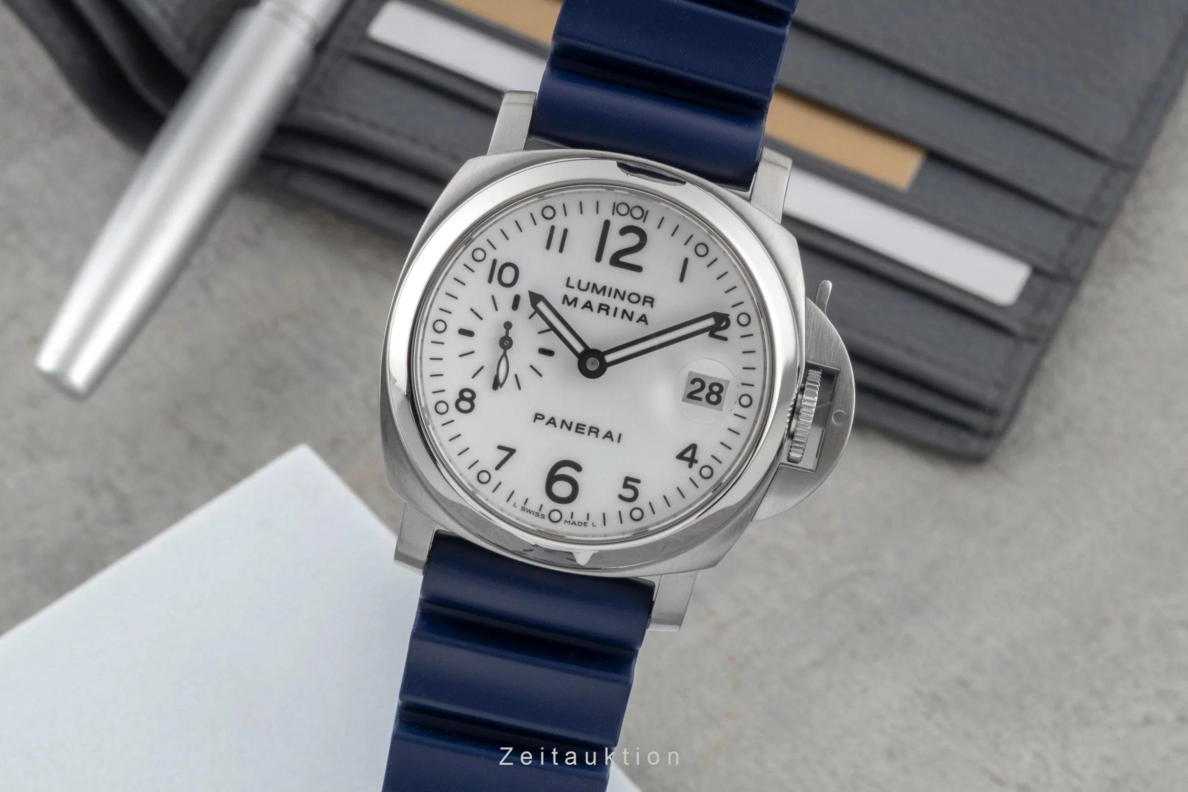 Panerai Luminor Marina steel automatic men's watch PAM00049  [2600153] - Image 2