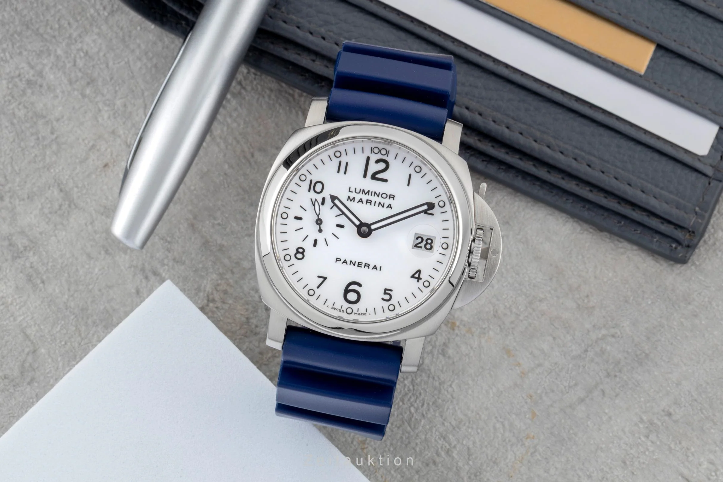 Panerai Luminor Marina steel automatic men's watch PAM00049  [2600153] - Image 4