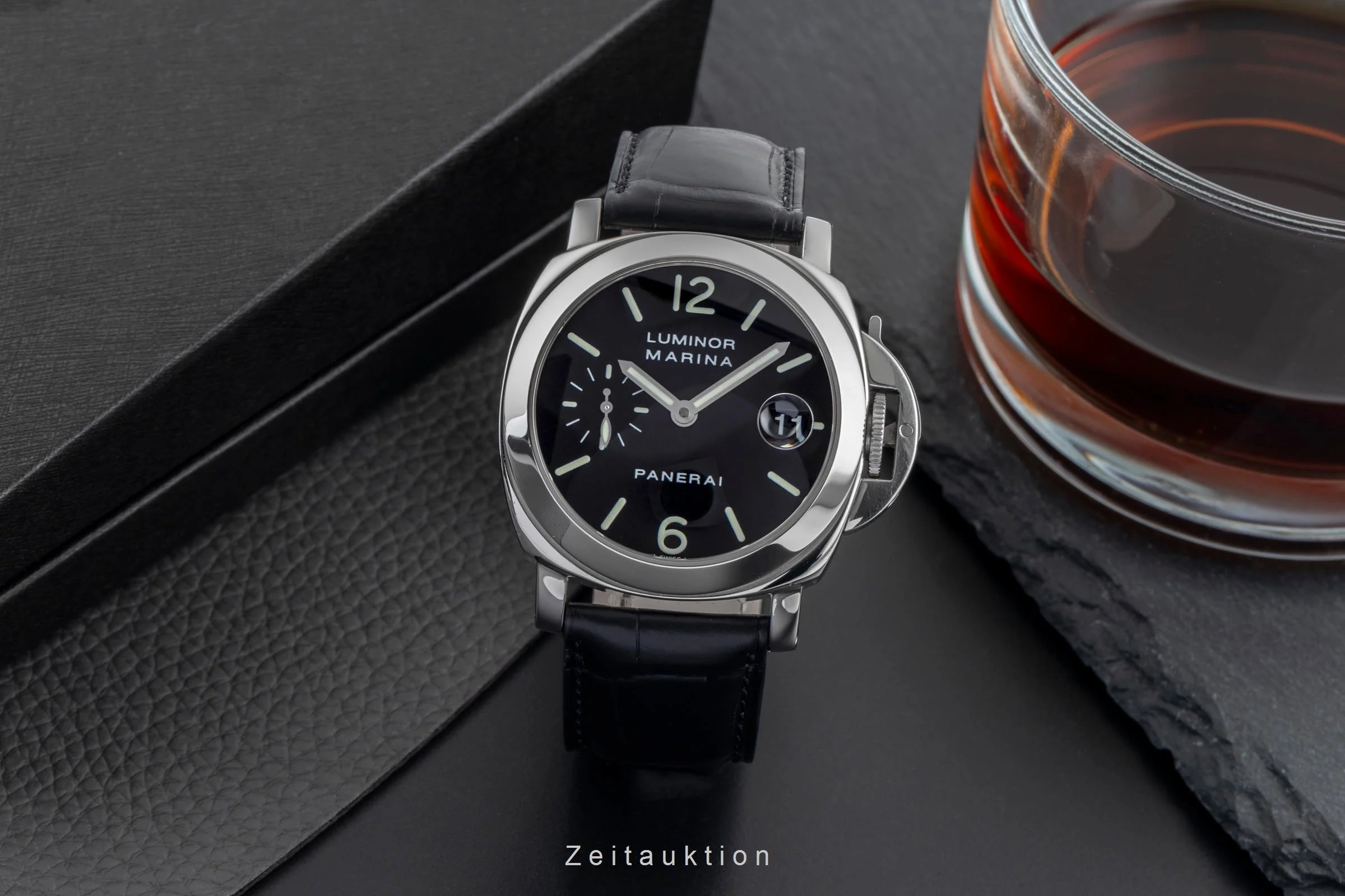 Panerai Luminor Marina steel automatic men's watch PAM00050  [2504909] - Image 4