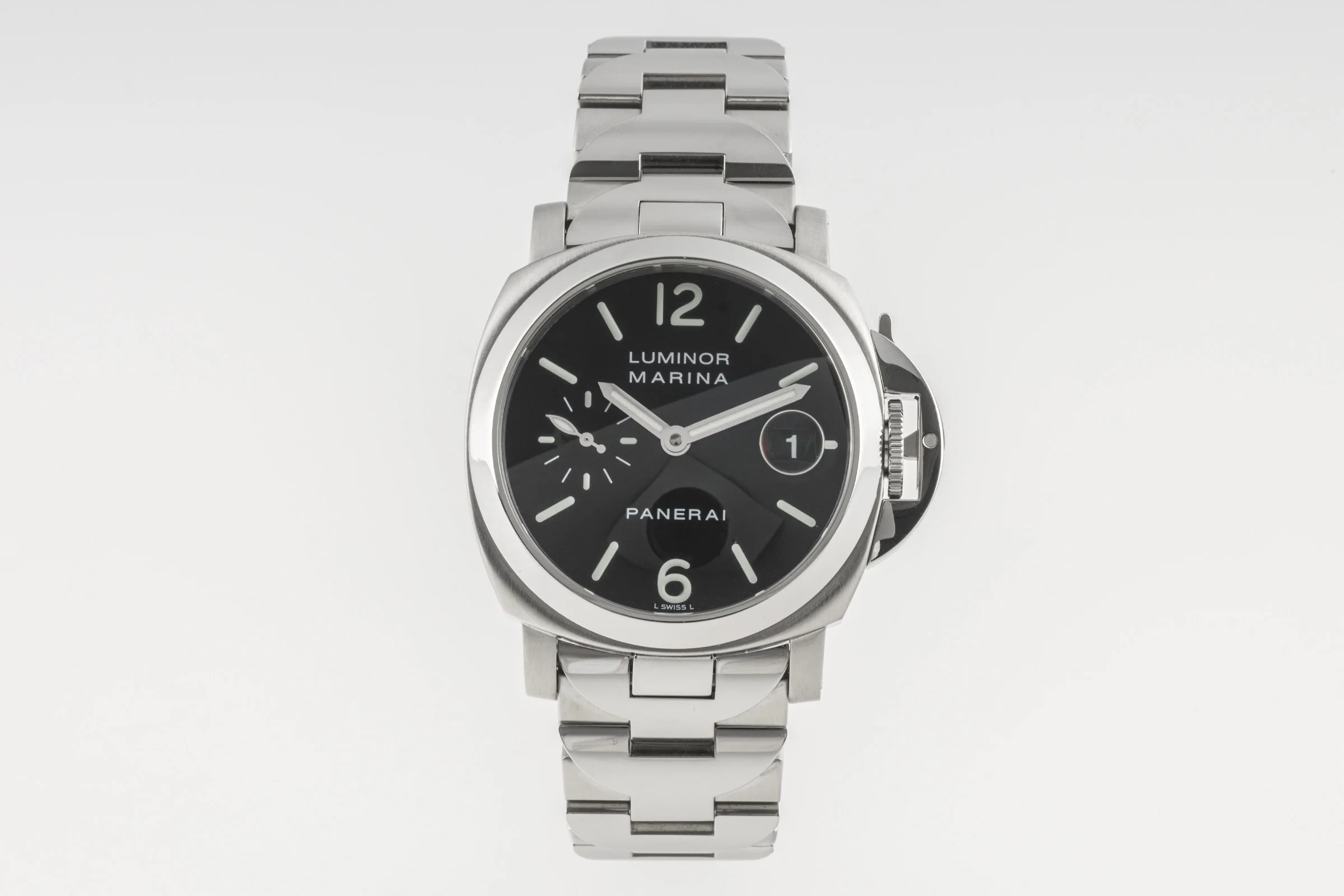 Panerai Luminor Marina steel automatic men's watch PAM00050, OP6560 LP: 7900EUR  [2304347] - Image 4