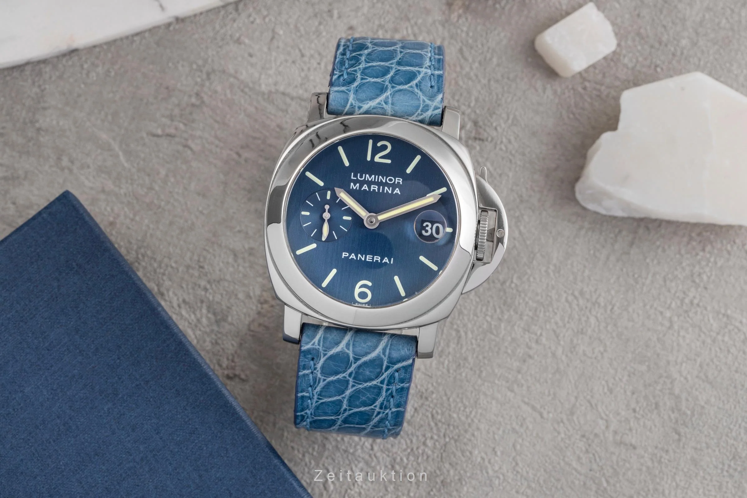 Panerai Luminor Marina steel automatic men's watch PAM00070 LP: 7900EUR  [2504172] - Image 4