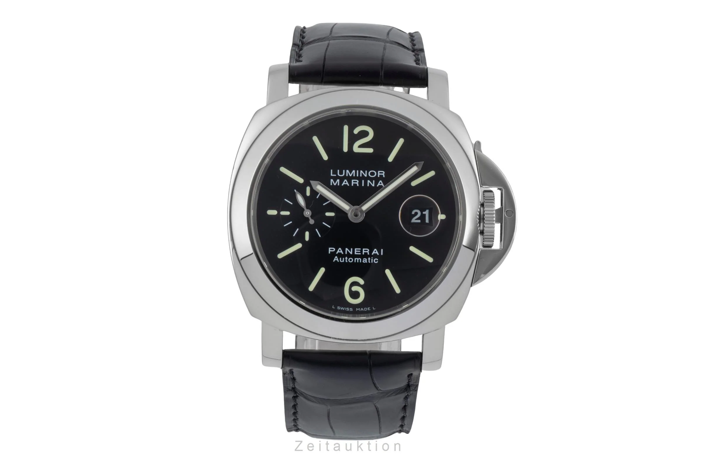 Panerai Luminor Marina steel automatic men's watch PAM00104 LP: 8900EUR  [2506302] - Image 5