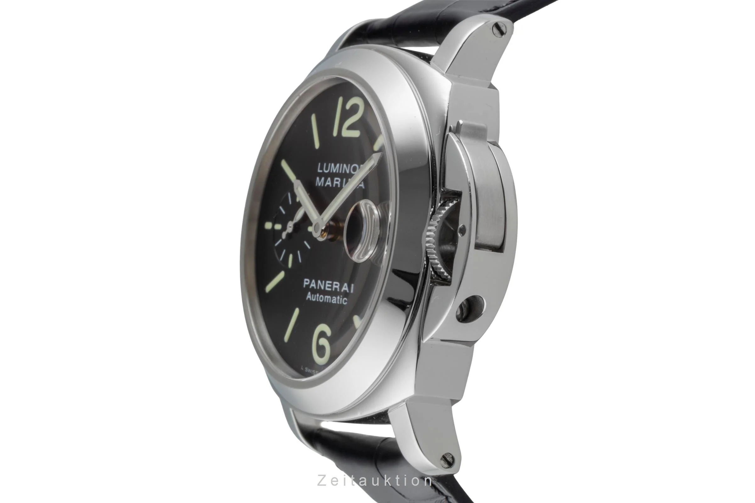 Panerai Luminor Marina steel automatic men's watch PAM00104 LP: 8900EUR  [2506302] - Image 7