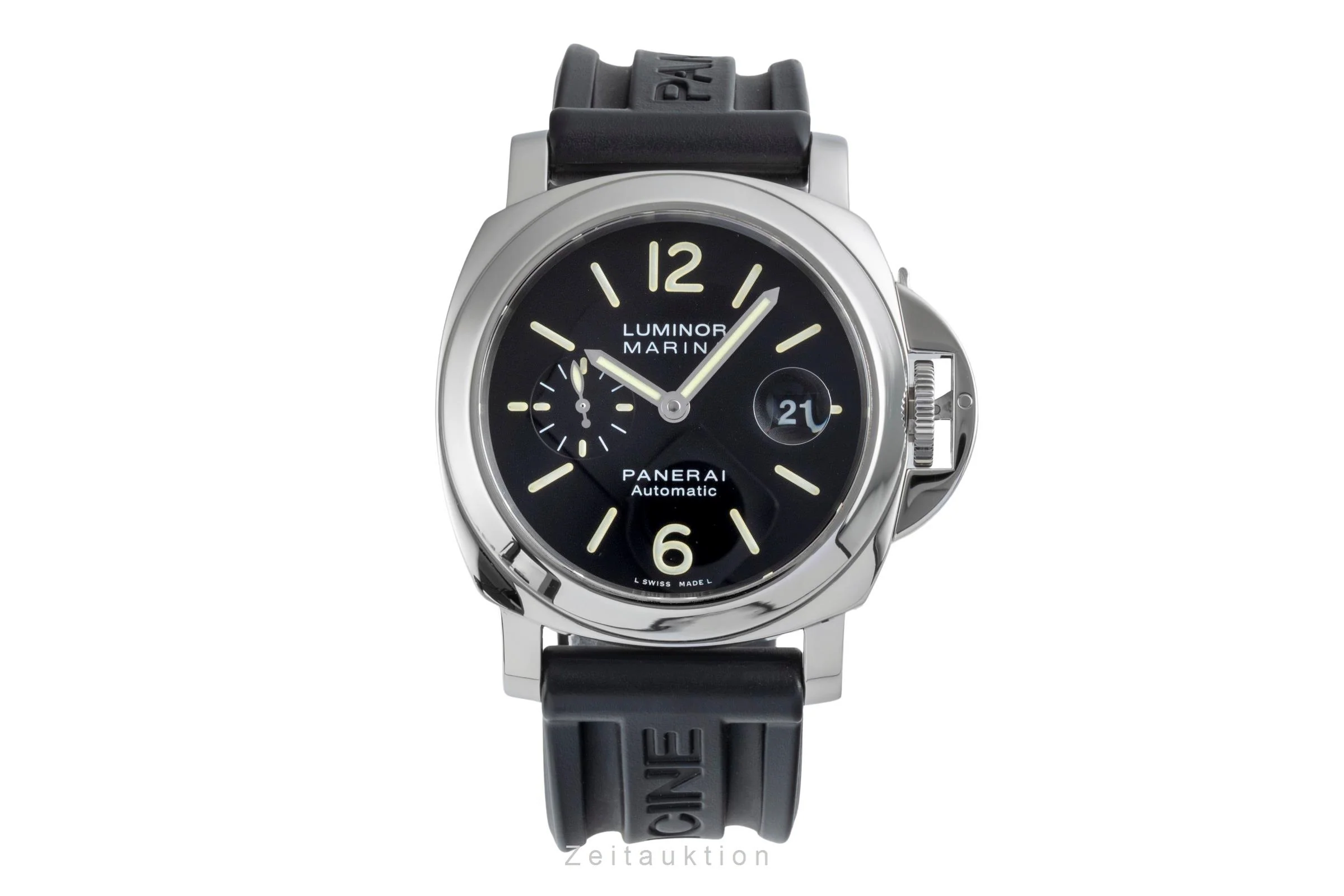 Panerai Luminor Marina steel automatic men's watch PAM00104 LP: 8900EUR  [2506517] - Image 5