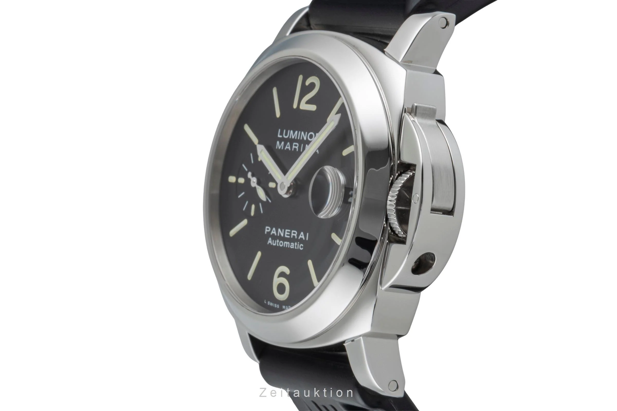 Panerai Luminor Marina steel automatic men's watch PAM00104 LP: 8900EUR  [2506517] - Image 7