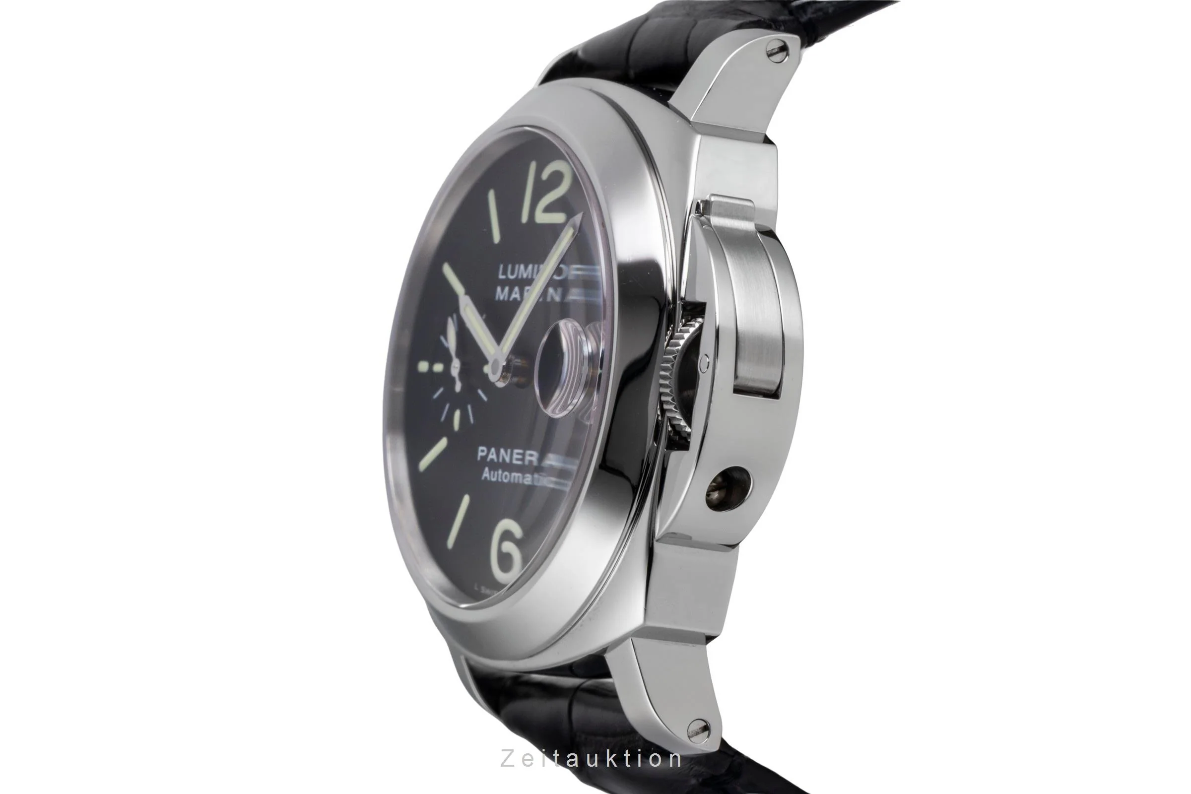 Panerai Luminor Marina steel automatic men's watch PAM00104  [2507345] - Image 7