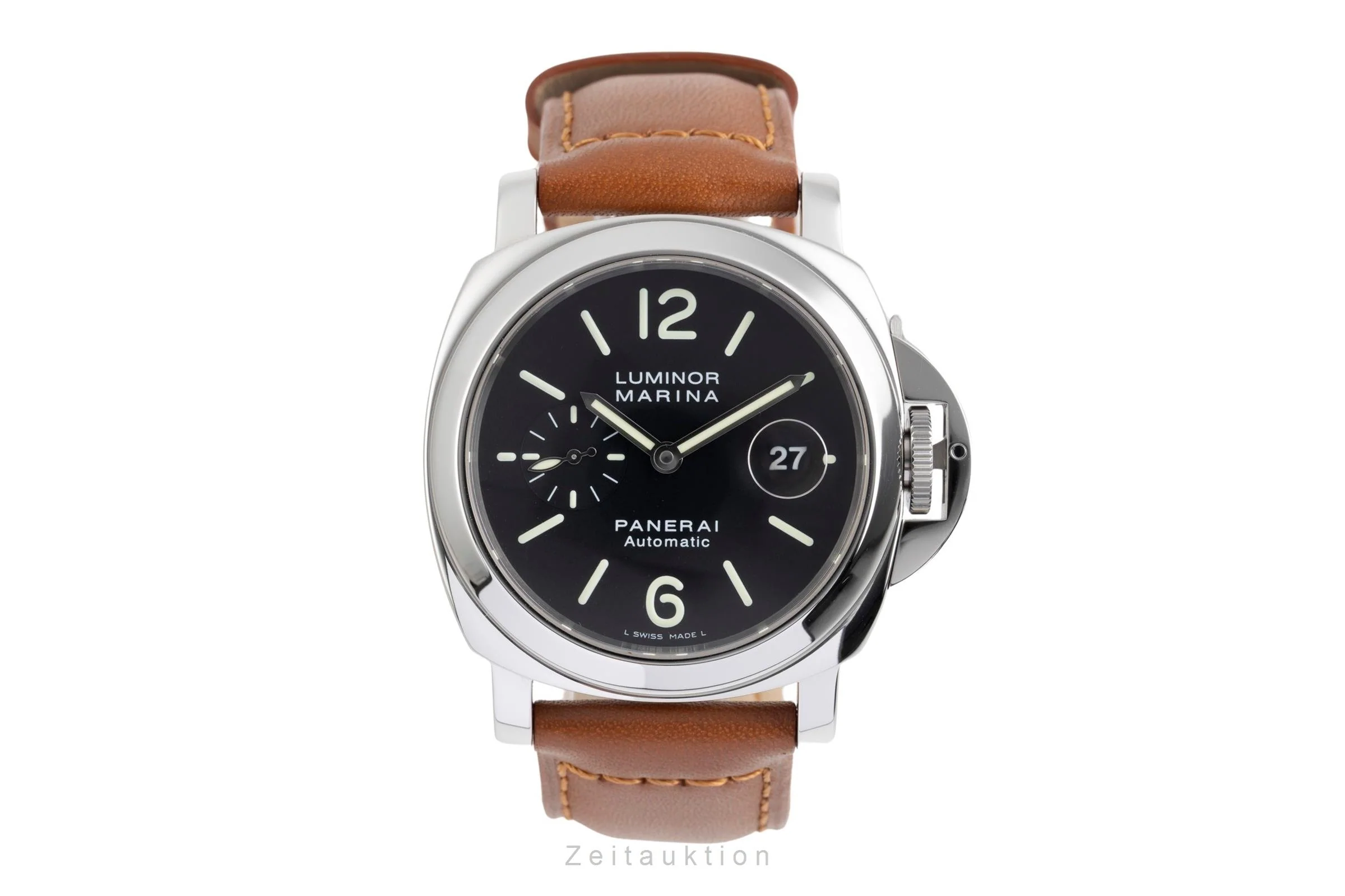 Panerai Luminor Marina steel automatic men's watch PAM00104  [2600806] - Image 5