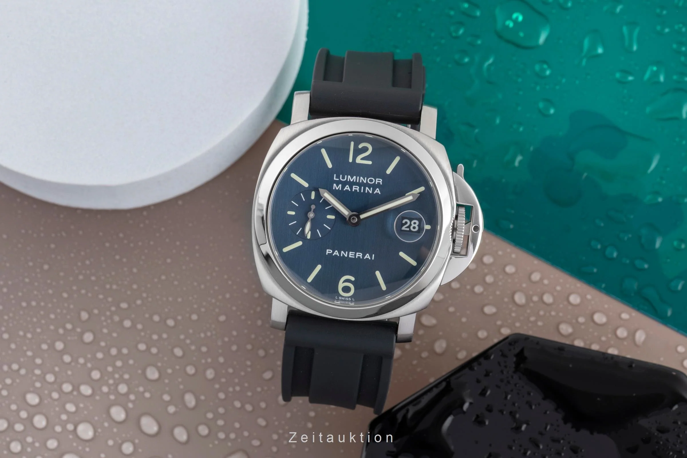Panerai Luminor Marina steel automatic men's watch PAM00120  [2502490] - Image 4