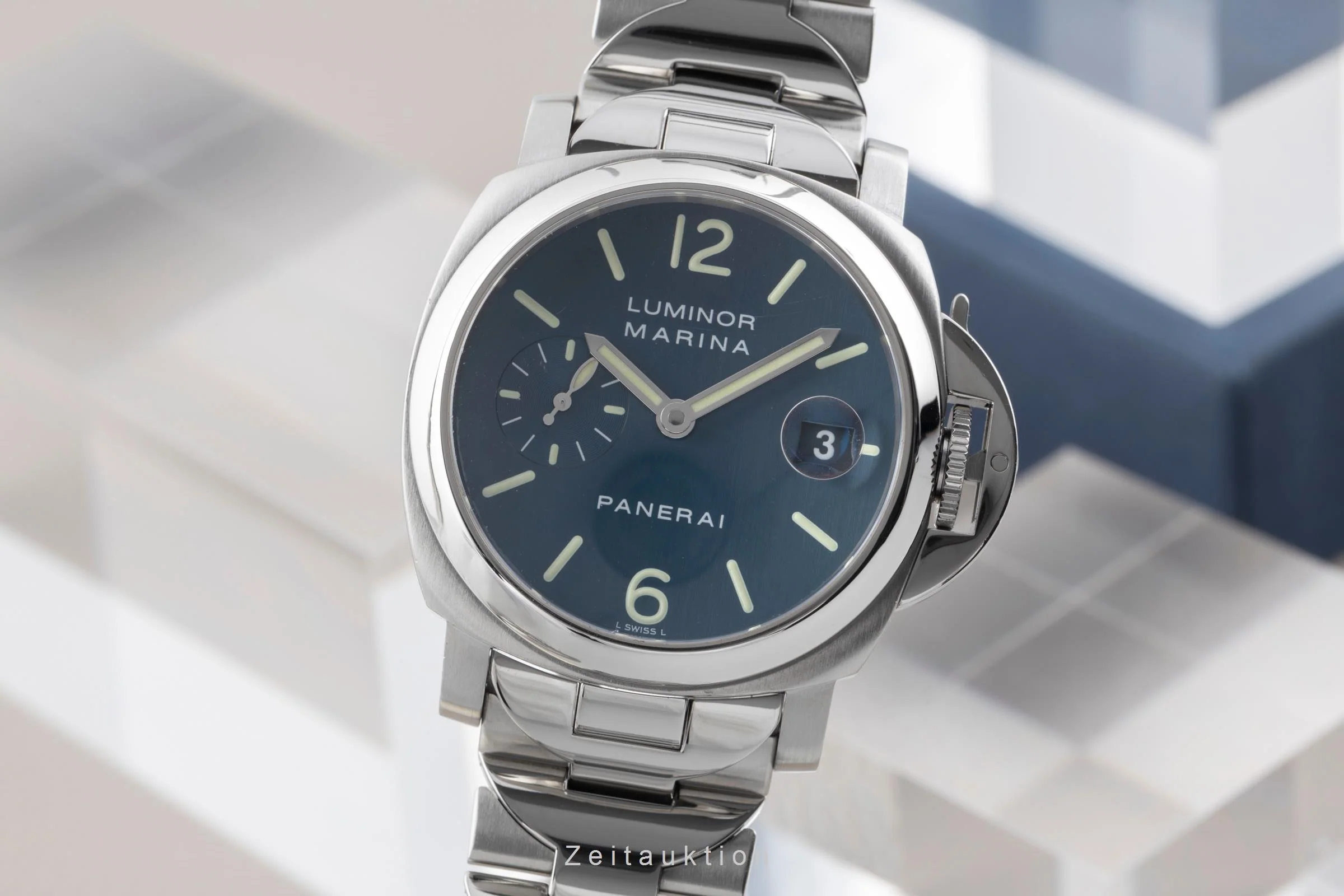 Panerai Luminor Marina steel automatic men's watch PAM00120  [2505772] - Image 2