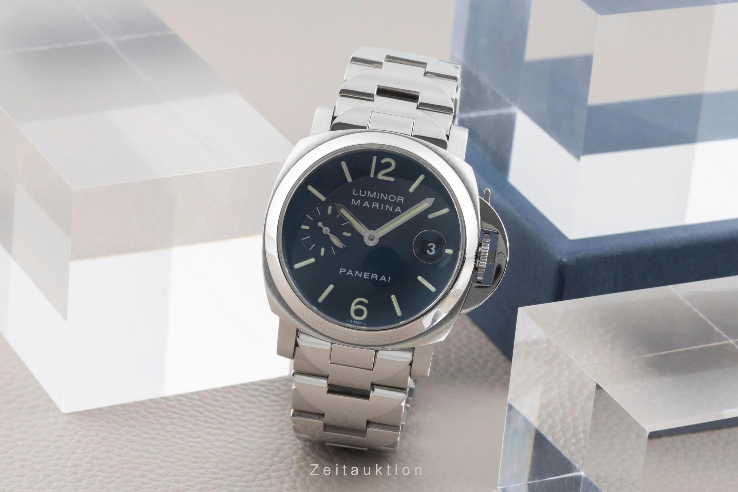 Panerai Luminor Marina steel automatic men's watch PAM00120  [2505772] - Image 4