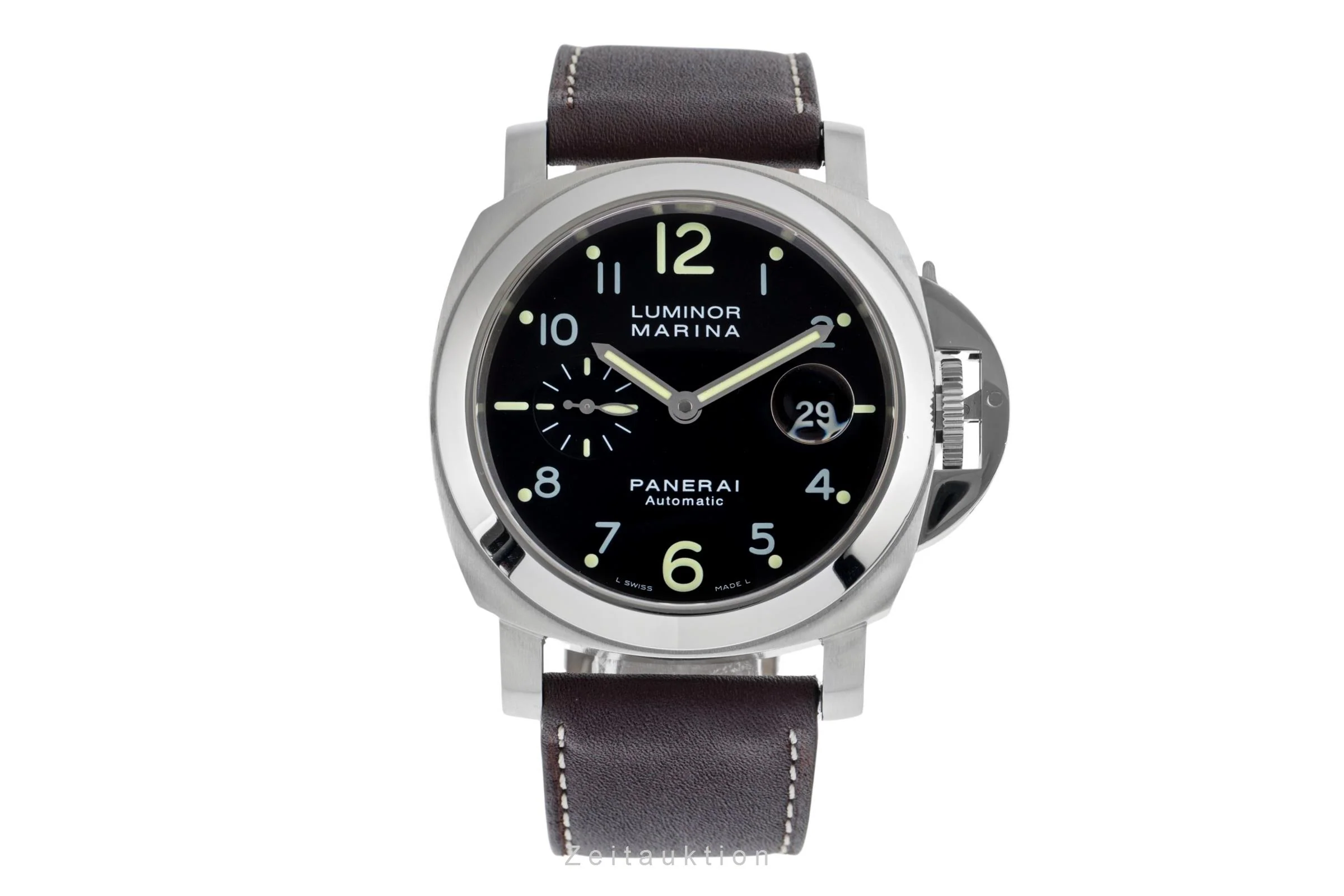 Panerai Luminor Marina steel automatic men's watch PAM00164 LP: 8900EUR  [2501972] - Image 5