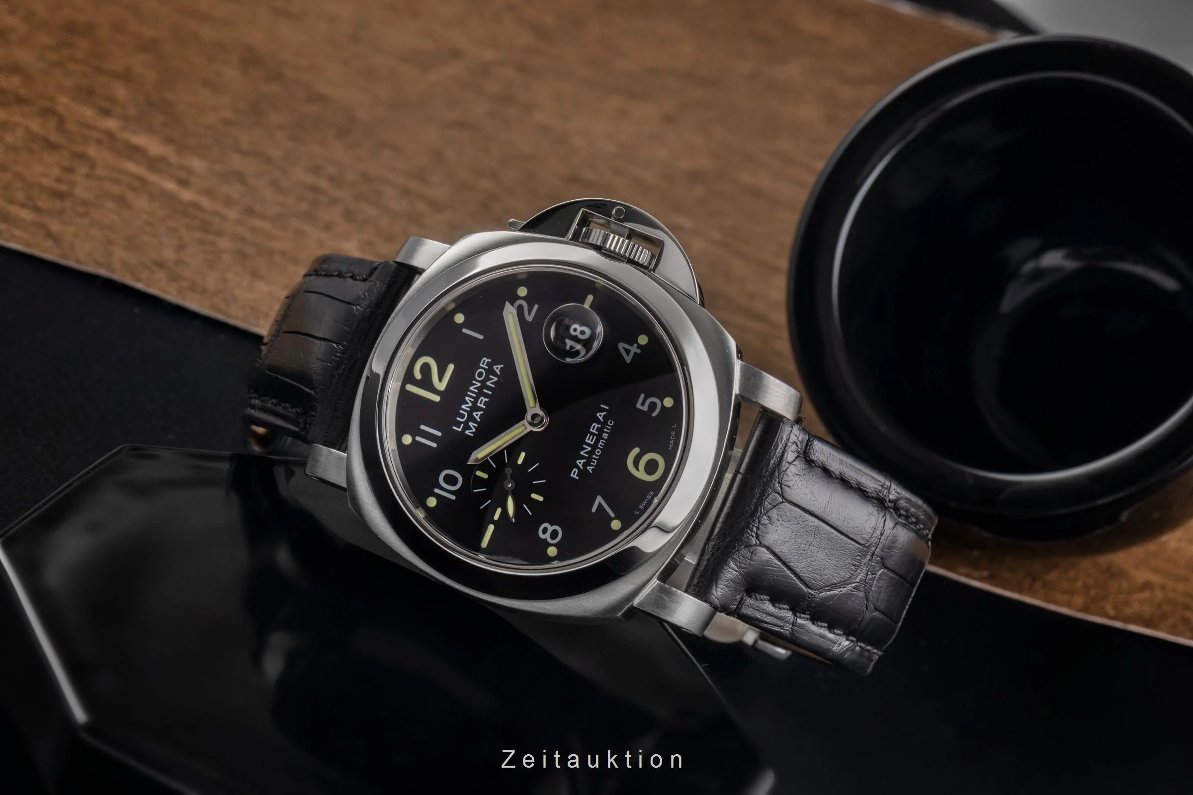 Panerai Luminor Marina steel automatic men's watch PAM00164 LP: 8900EUR  [2502807] - Image 3