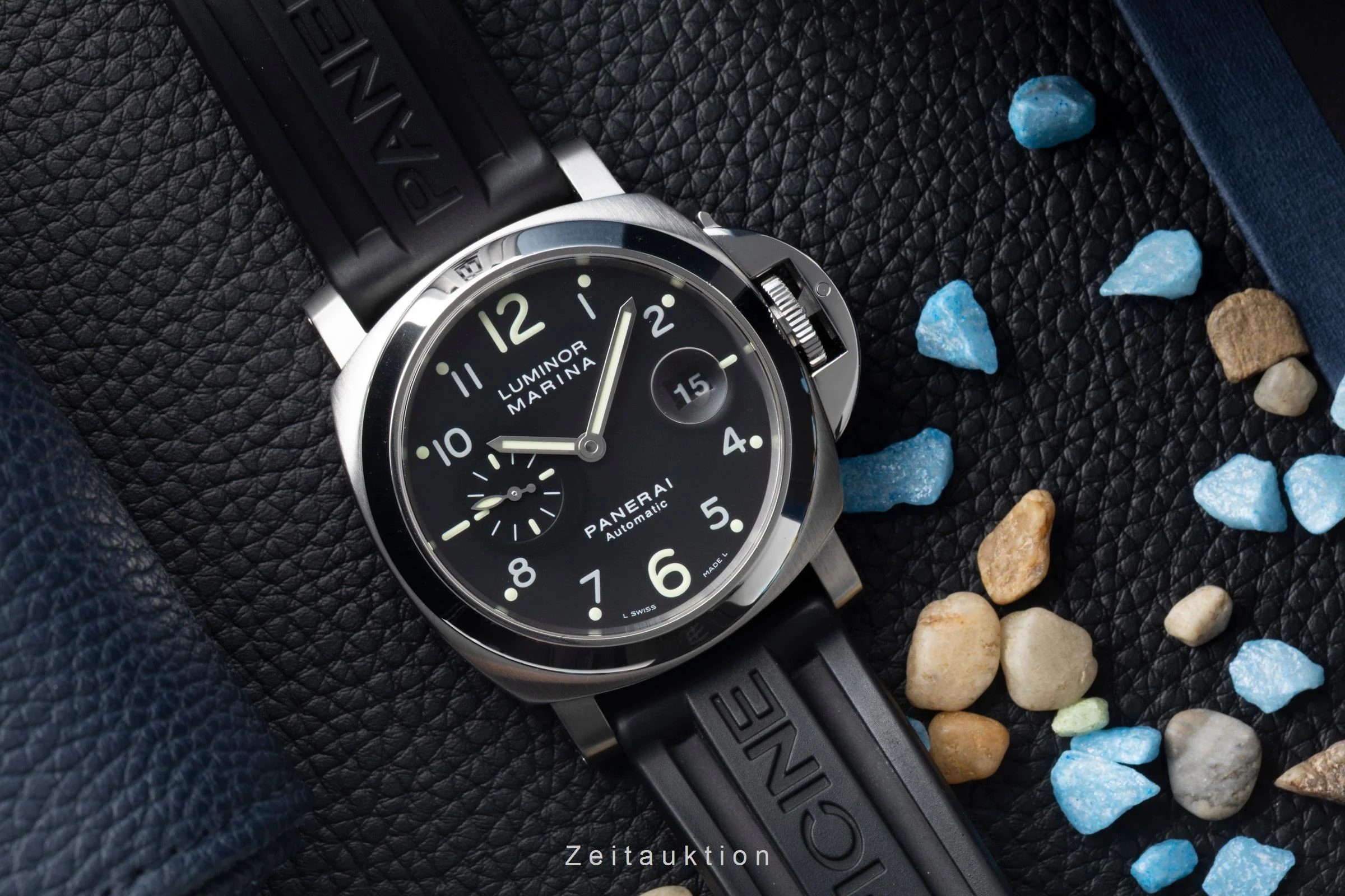 Panerai Luminor Marina steel automatic men's watch PAM00164 LP: 8900EUR  [2600893] - Image 3