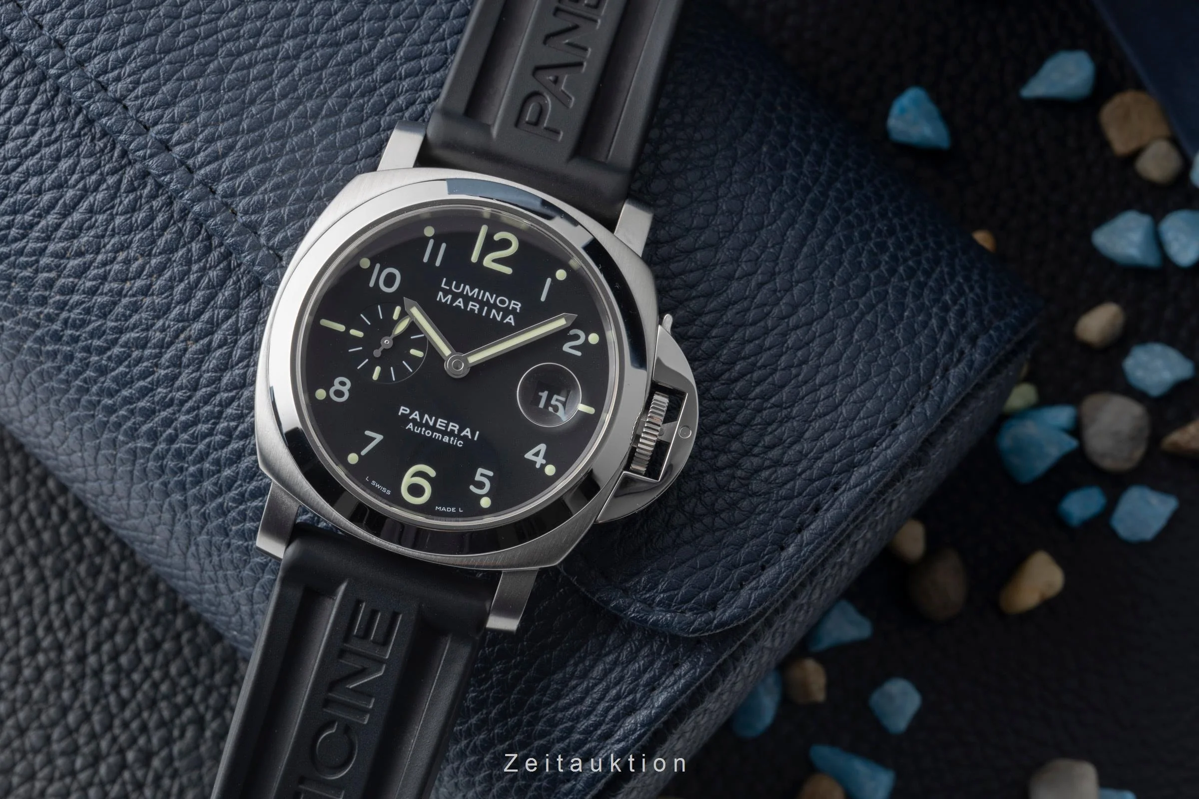 Panerai Luminor Marina steel automatic men's watch PAM00164 LP: 8900EUR  [2600893] - Image 4