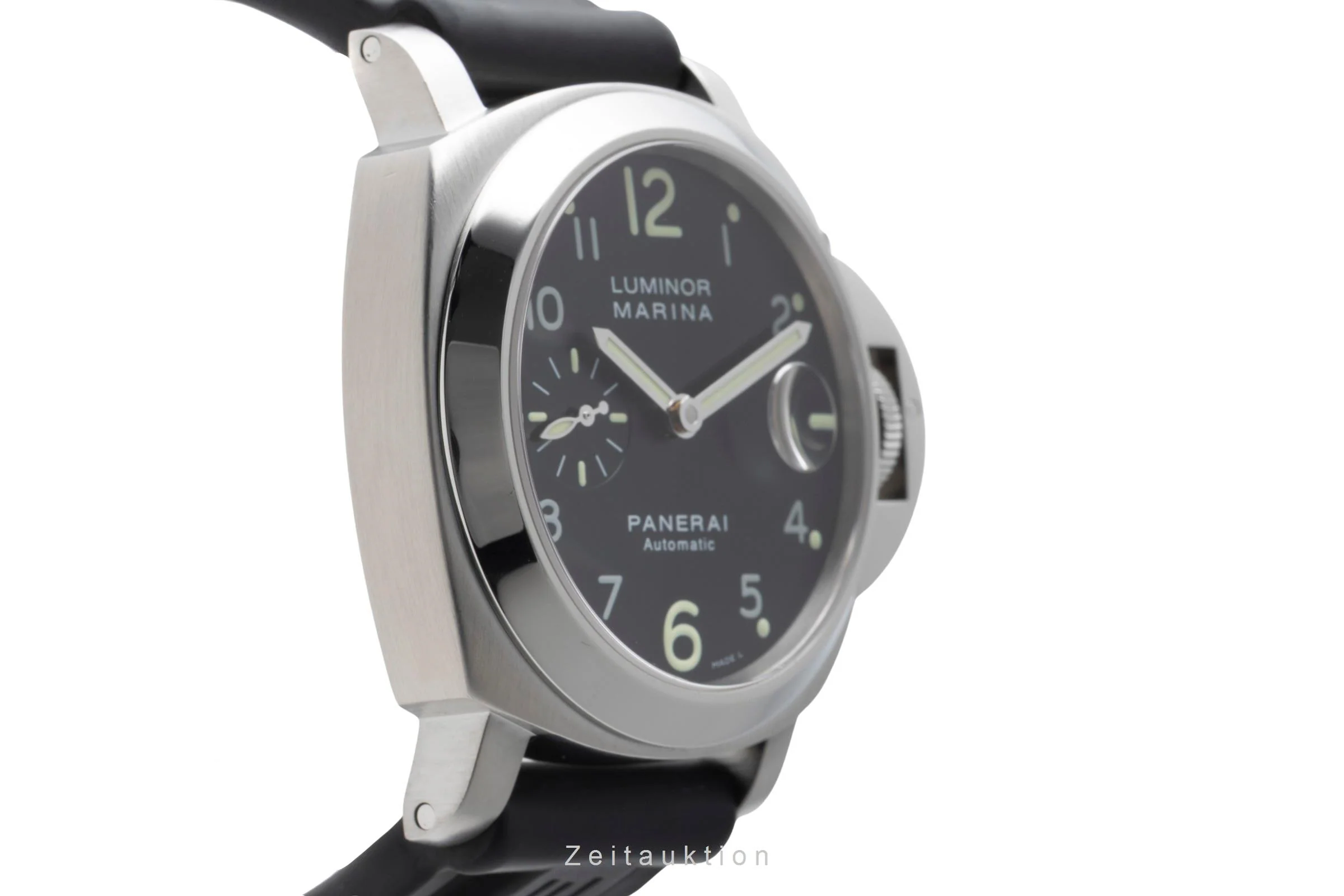 Panerai Luminor Marina steel automatic men's watch PAM00164 LP: 8900EUR  [2600893] - Image 8
