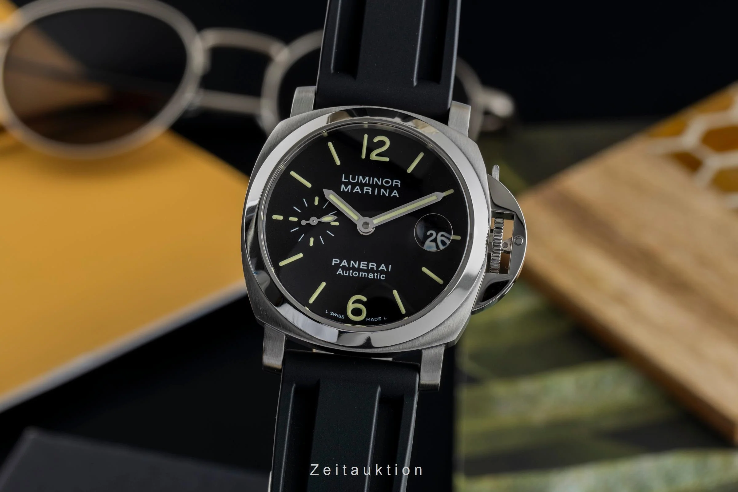 Panerai Luminor Marina steel automatic men's watch PAM00298  [2502493] - Image 2