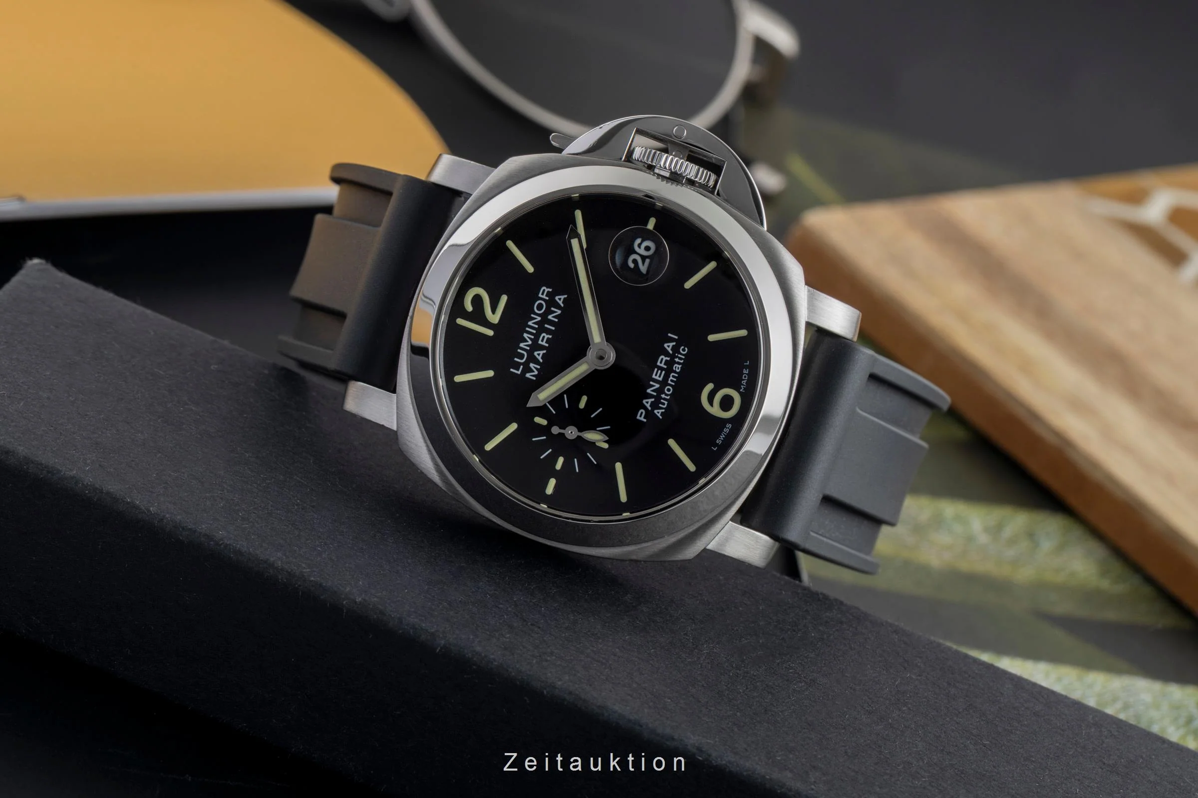 Panerai Luminor Marina steel automatic men's watch PAM00298  [2502493] - Image 3