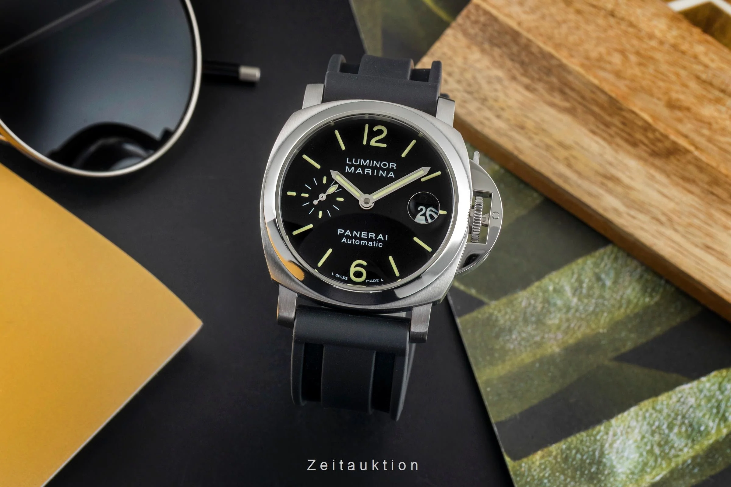 Panerai Luminor Marina steel automatic men's watch PAM00298  [2502493] - Image 4