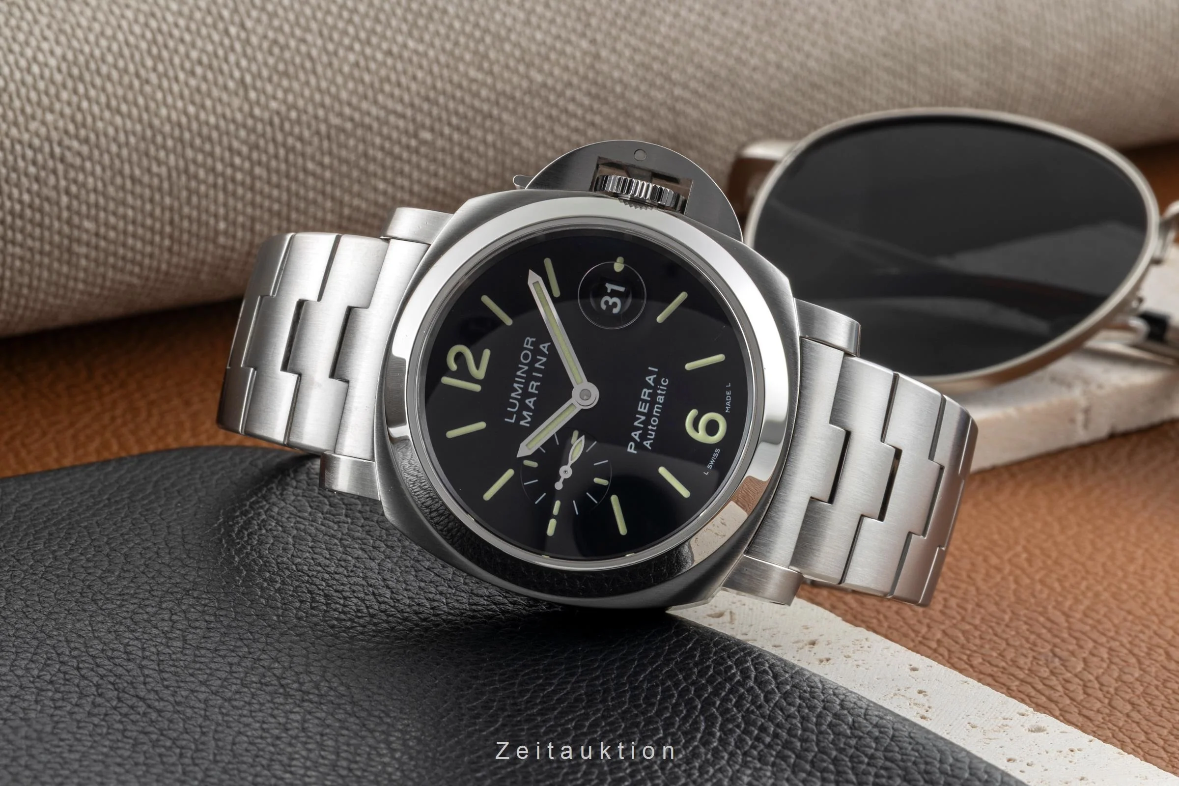 Panerai Luminor Marina steel automatic men's watch PAM00299 LP: 10200EUR  [2600532] - Image 3