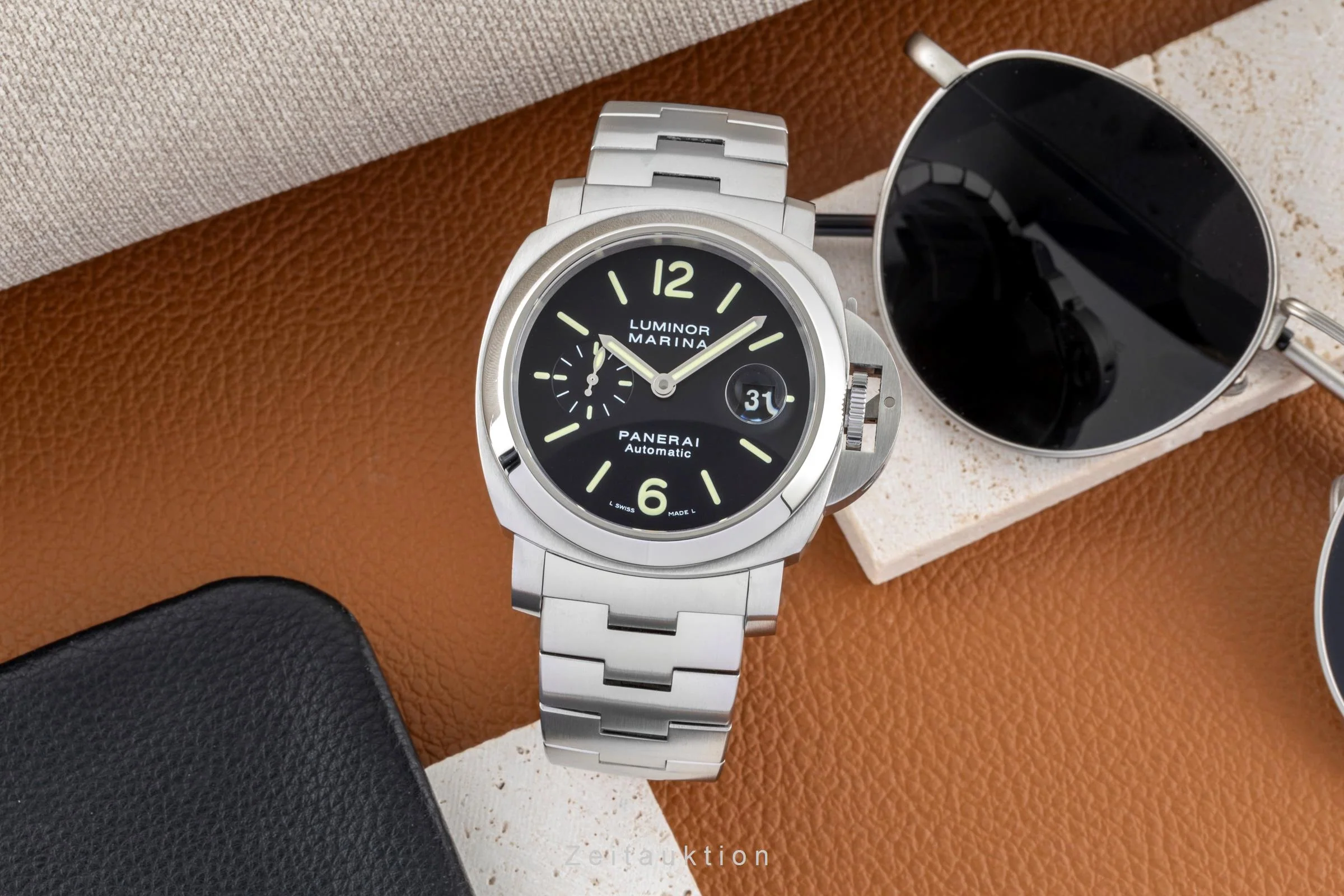 Panerai Luminor Marina steel automatic men's watch PAM00299 LP: 10200EUR  [2600532] - Image 4