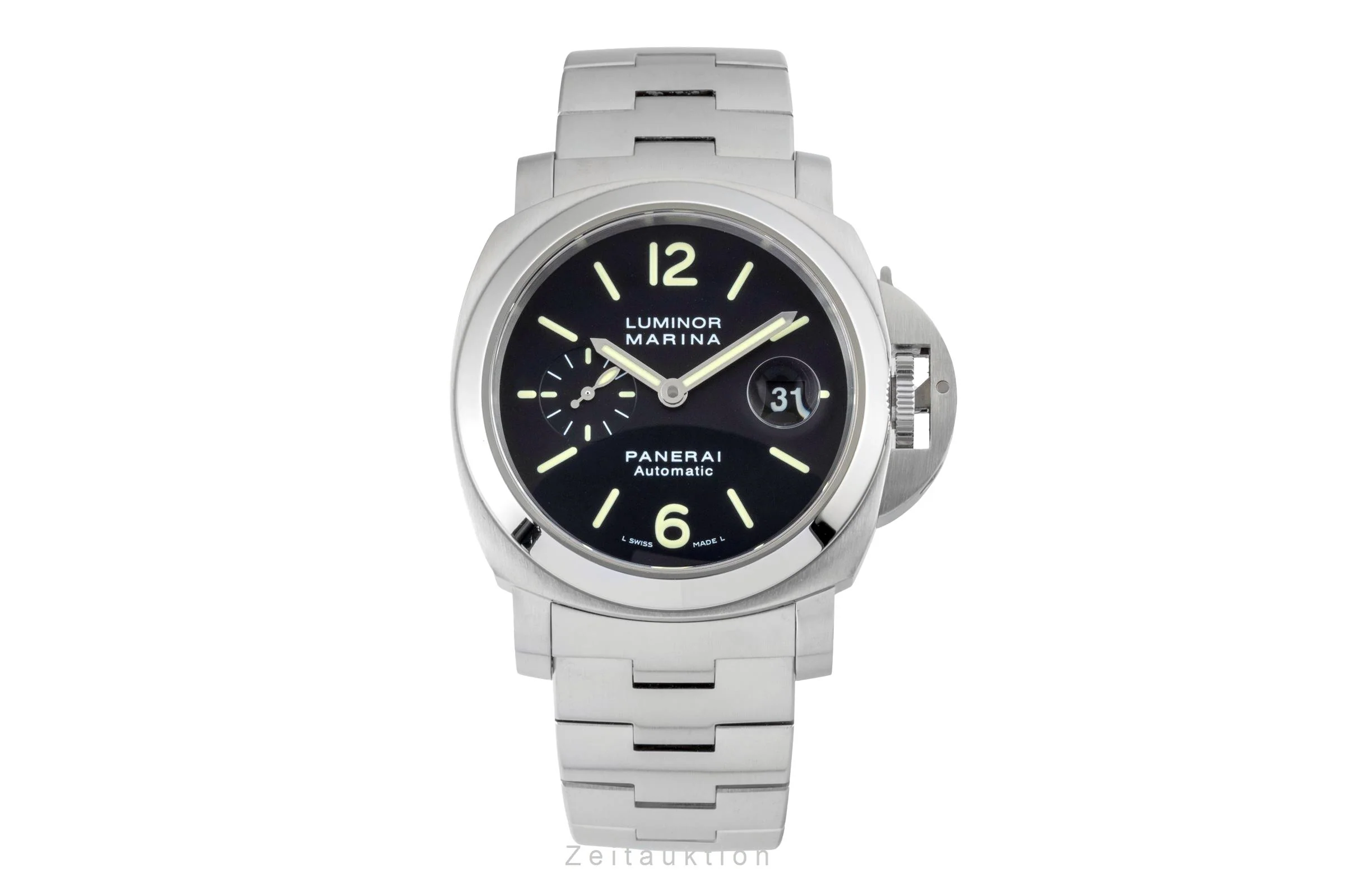 Panerai Luminor Marina steel automatic men's watch PAM00299 LP: 10200EUR  [2600532] - Image 5