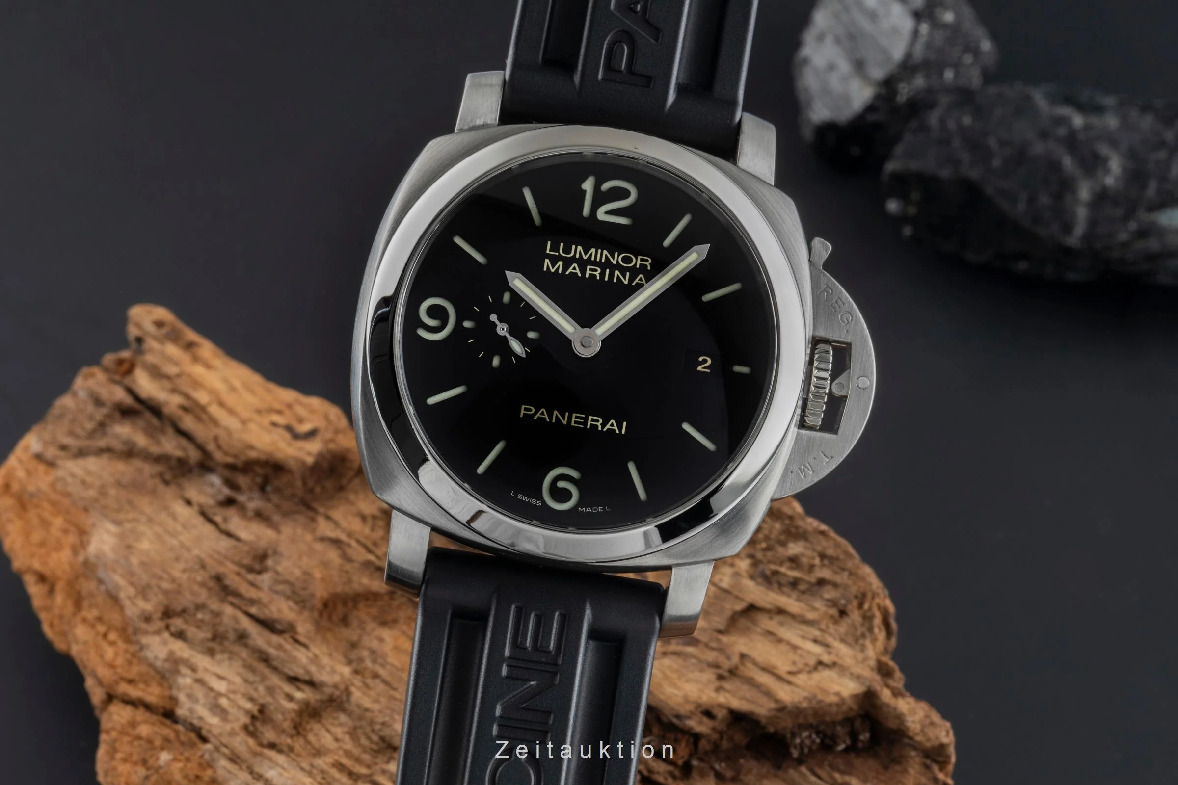 Panerai Luminor Marina steel automatic men's watch PAM00312 LP: 8900EUR  [2505563] - Image 2
