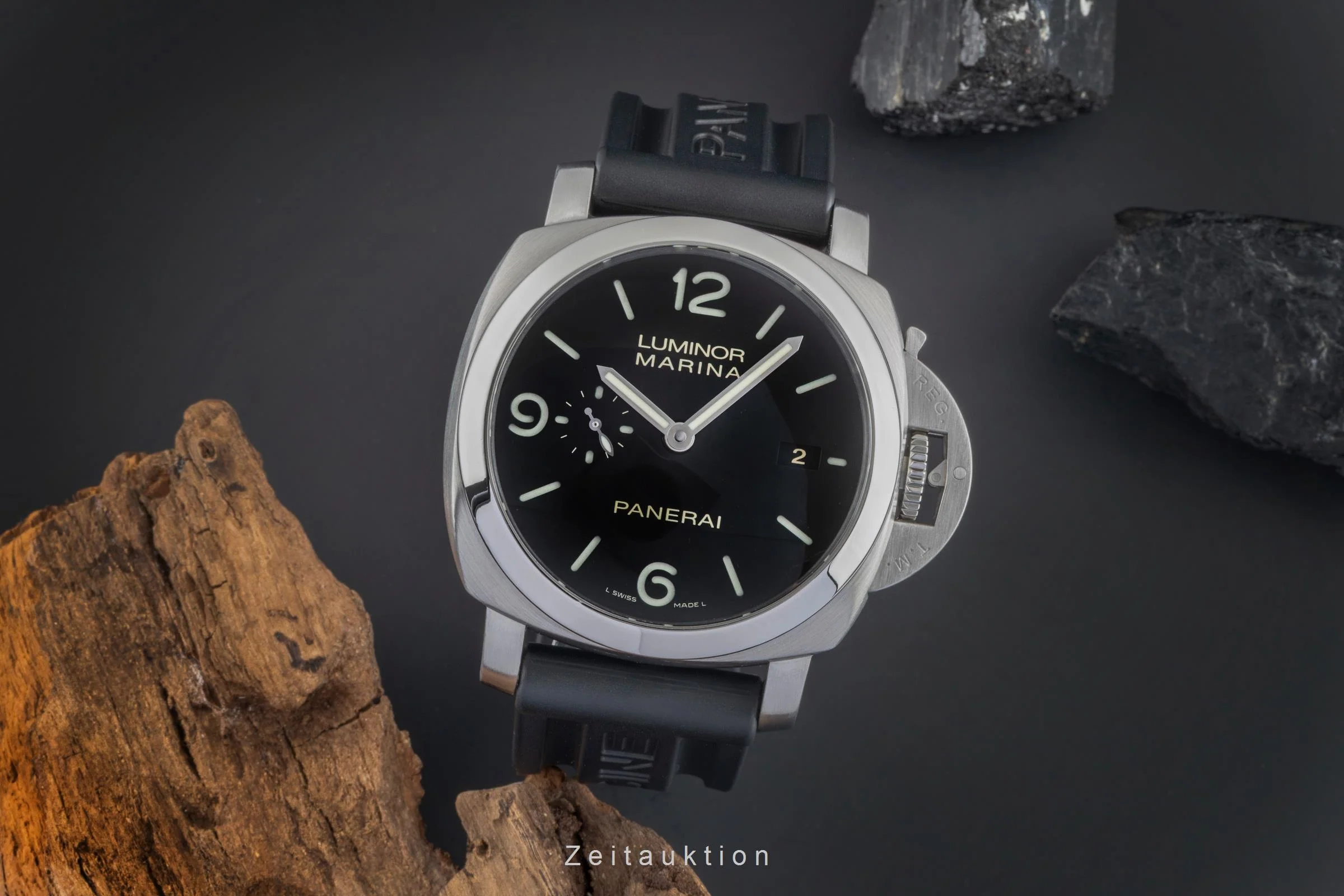 Panerai Luminor Marina steel automatic men's watch PAM00312 LP: 8900EUR  [2505563] - Image 4