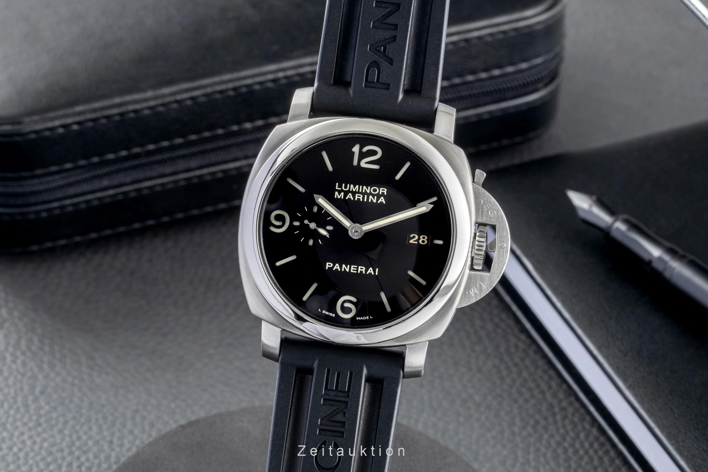 Panerai Luminor Marina steel automatic men's watch PAM00312 LP: 8900EUR  [2507515] - Image 2
