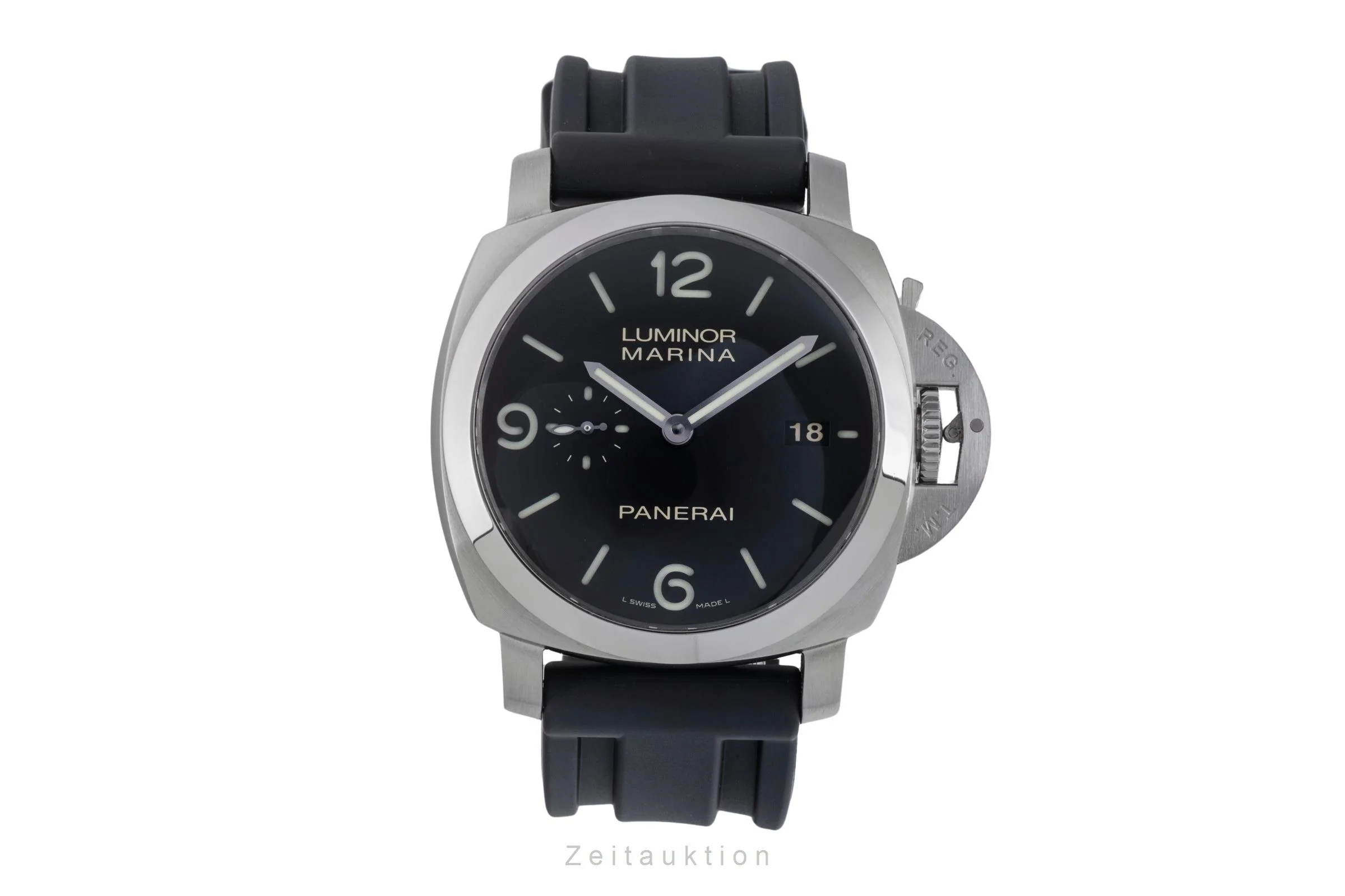 Panerai Luminor Marina steel automatic men's watch PAM00312 LP: 8900EUR  [2600050] - Image 5