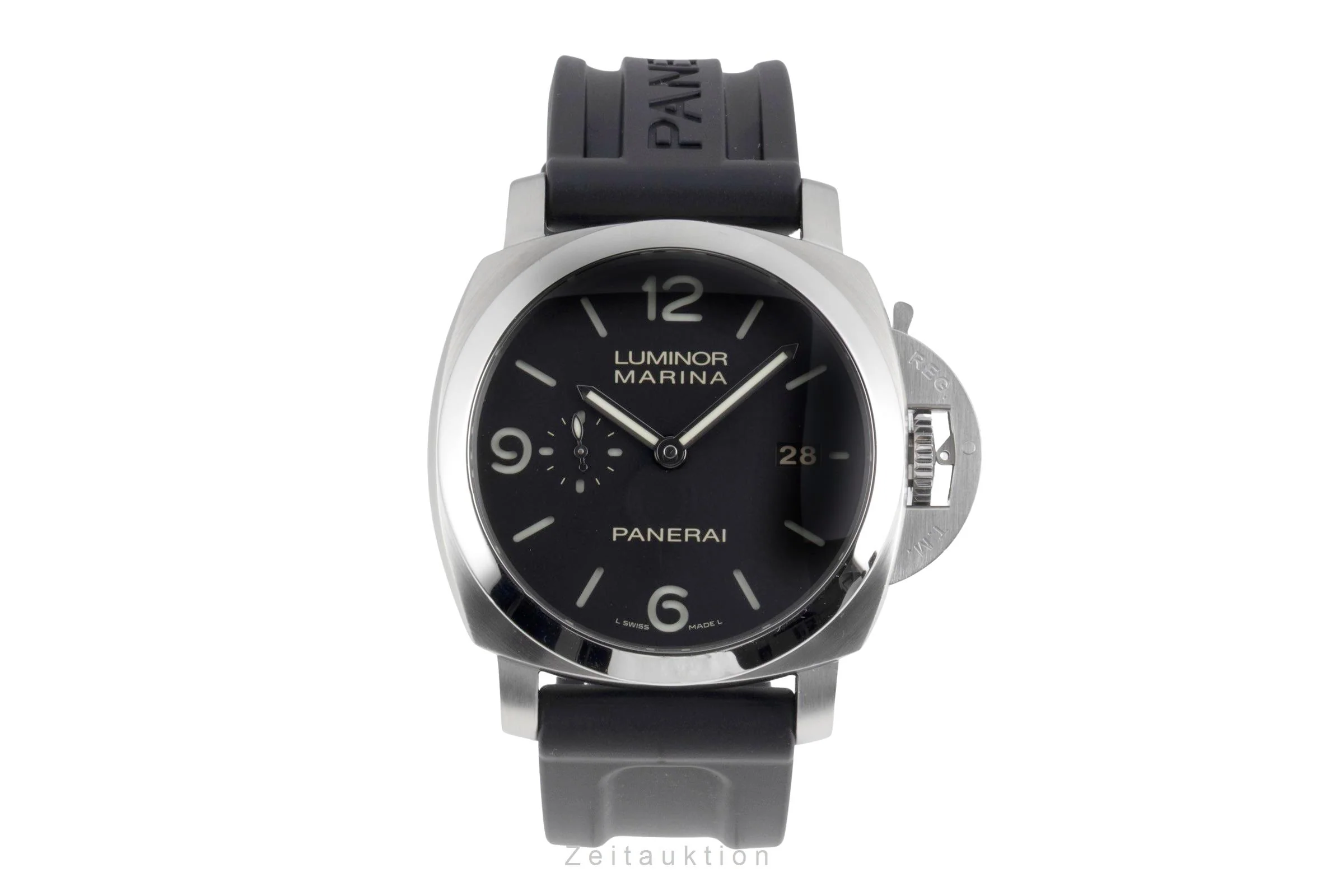 Panerai Luminor Marina steel automatic men's watch PAM00312 LP: 8900EUR  [2600567] - Image 5
