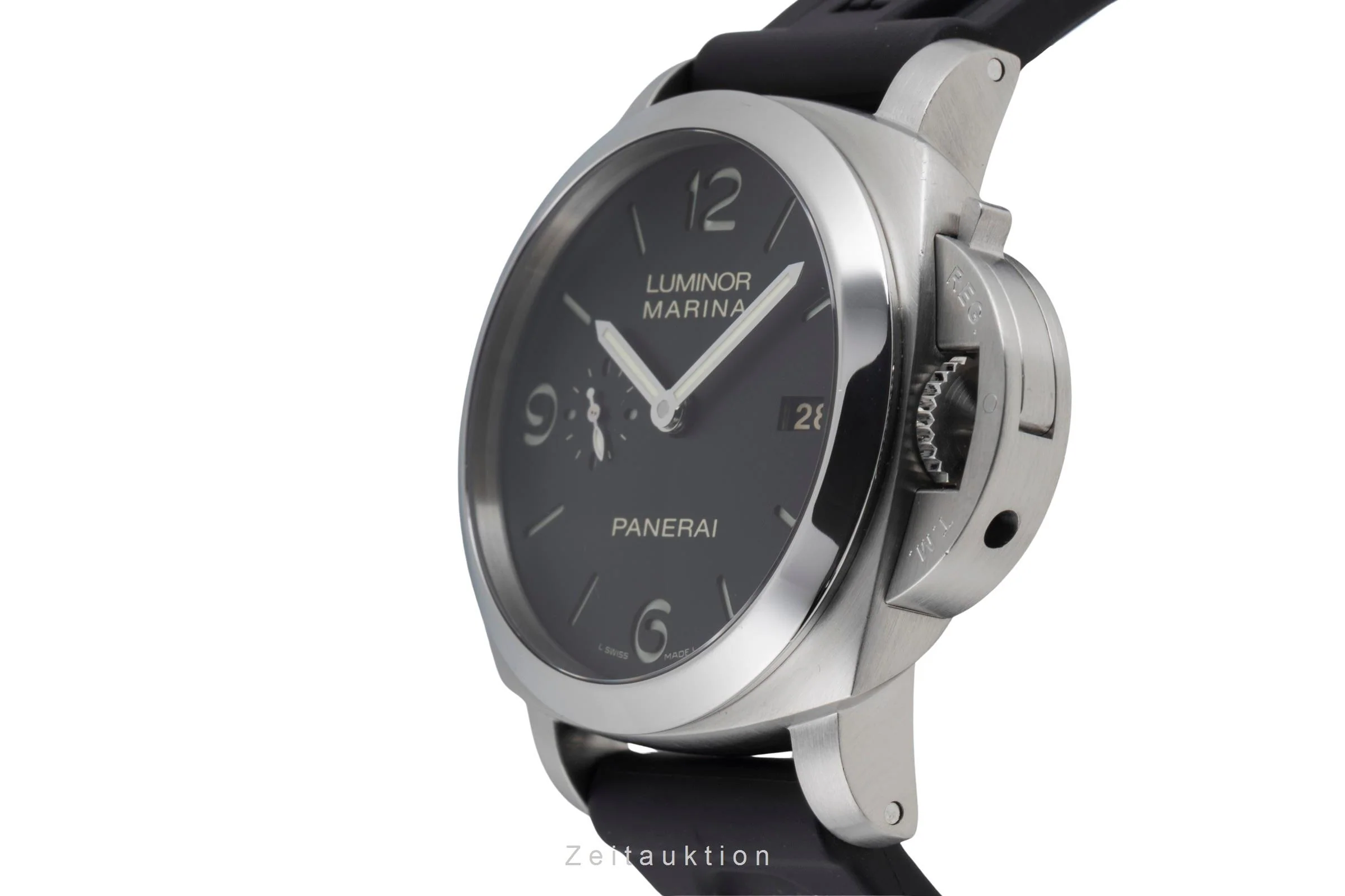 Panerai Luminor Marina steel automatic men's watch PAM00312 LP: 8900EUR  [2600567] - Image 7