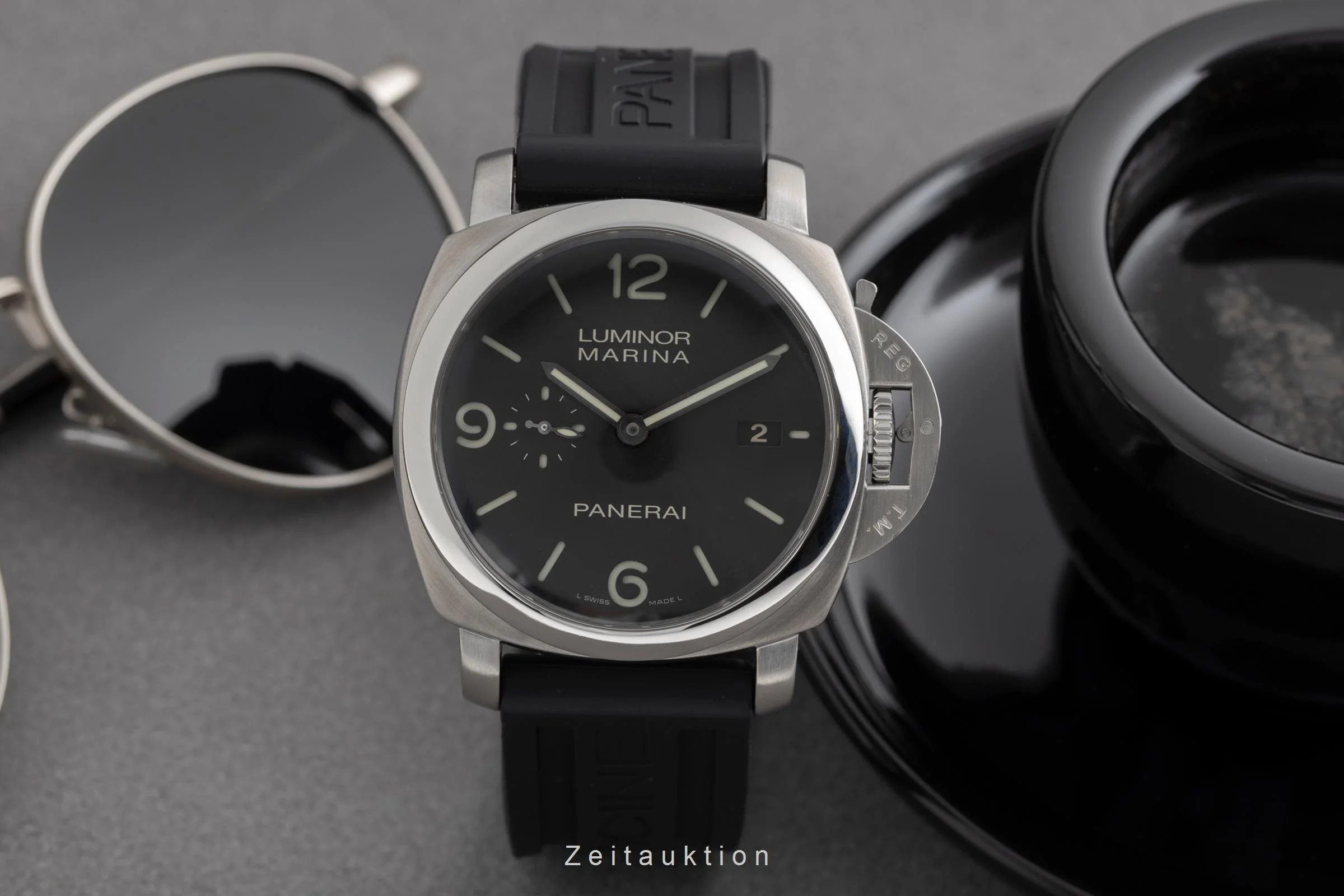 Panerai Luminor Marina steel automatic men's watch PAM00328  [2502495] - Image 4
