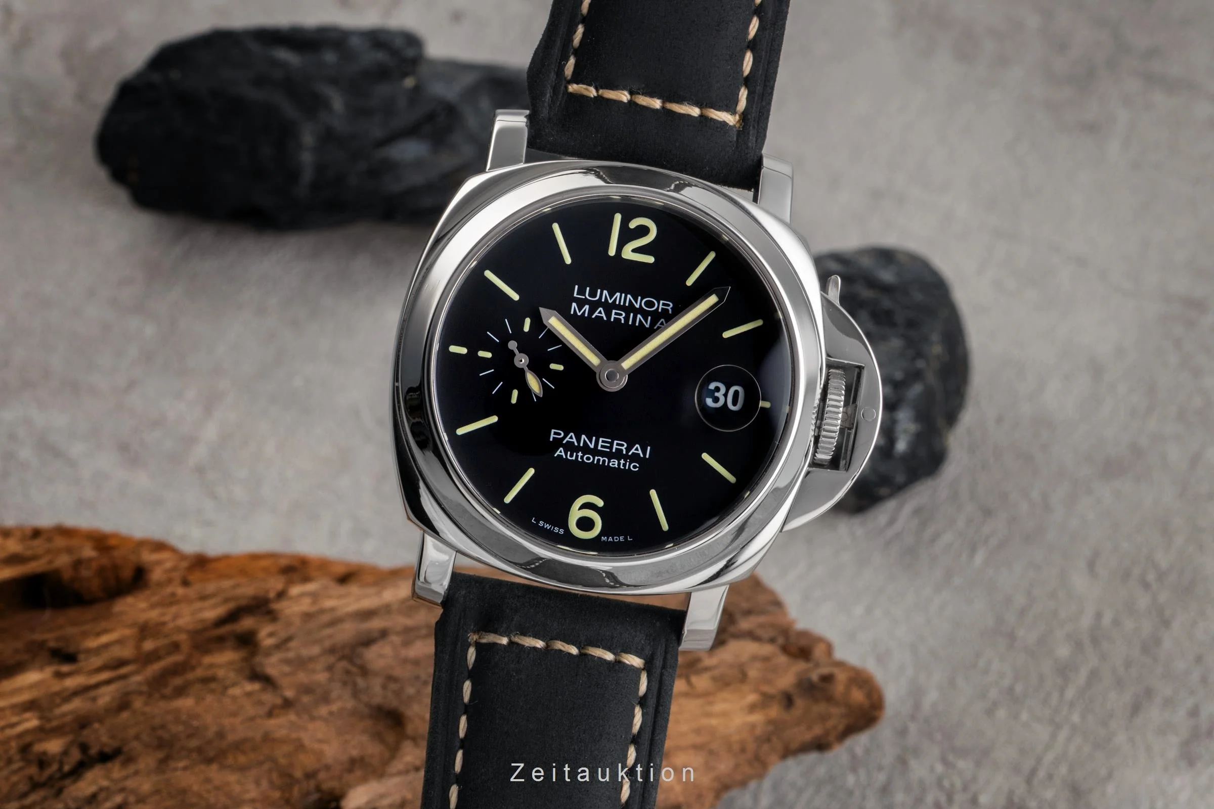 Panerai Luminor Marina steel automatic men's watch PAM01048 LP: 7900EUR  [2503647] - Image 2