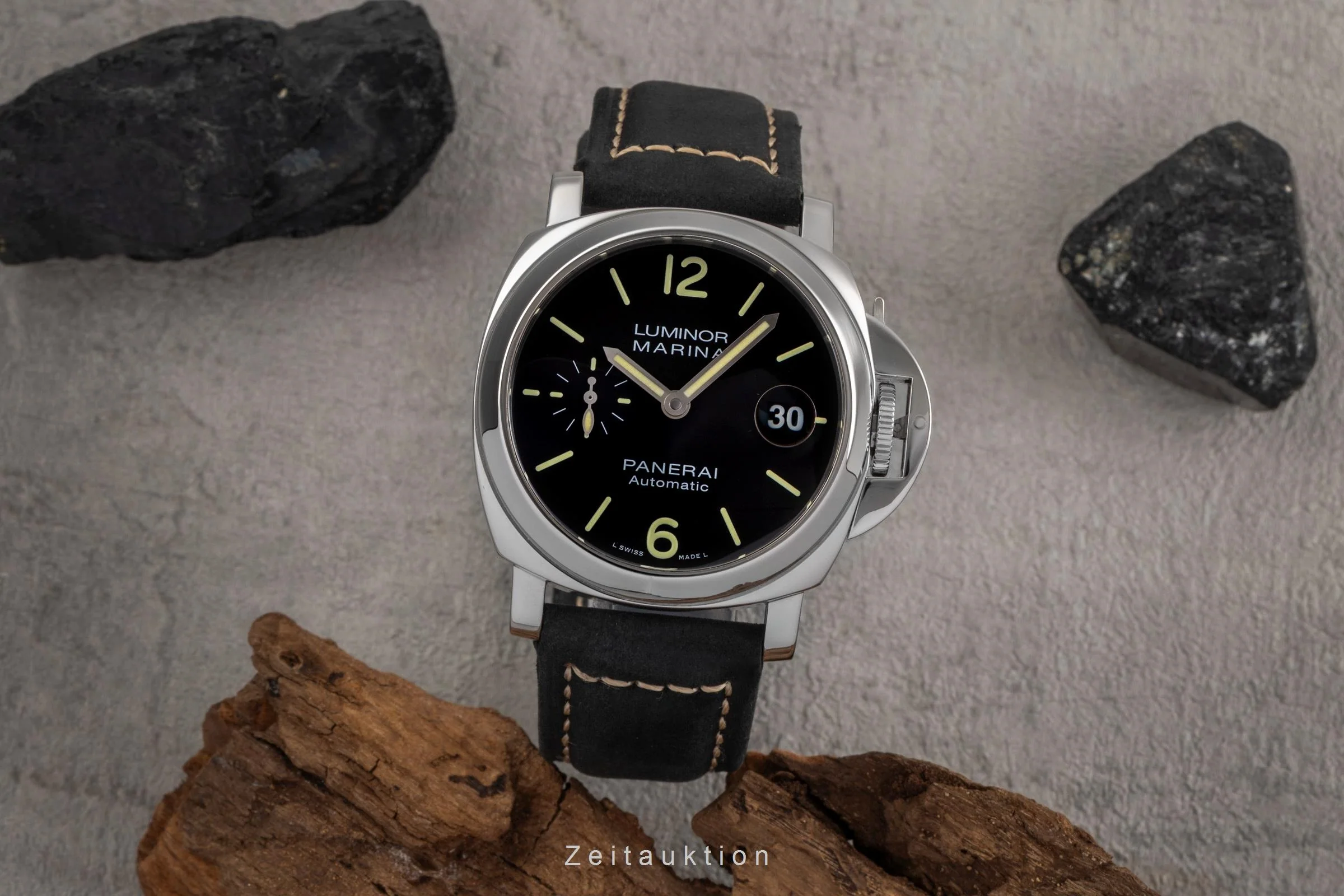 Panerai Luminor Marina steel automatic men's watch PAM01048 LP: 7900EUR  [2503647] - Image 4