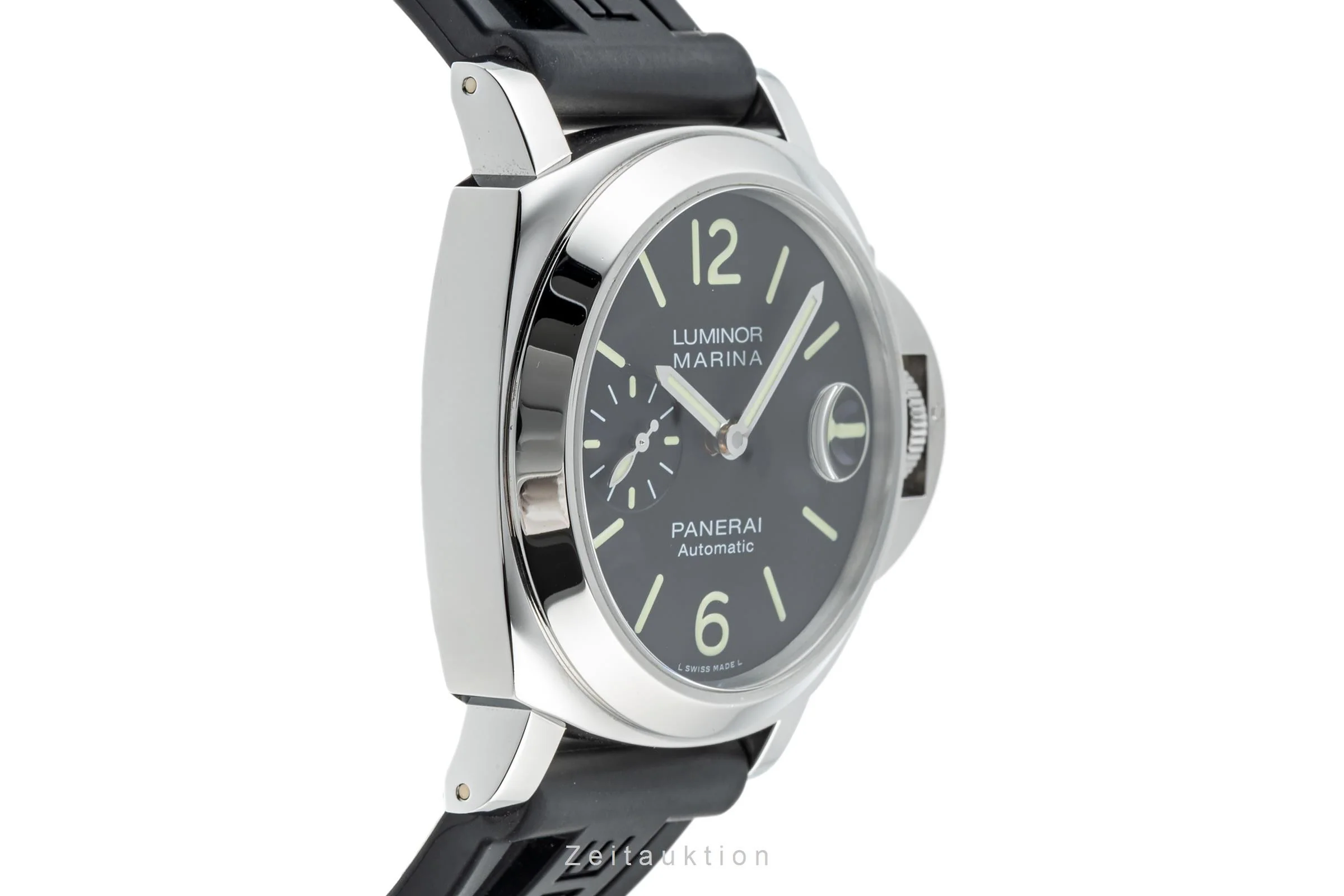 Panerai Luminor Marina steel automatic men's watch PAM01104 LP: 7400EUR  [2303590] - Image 6