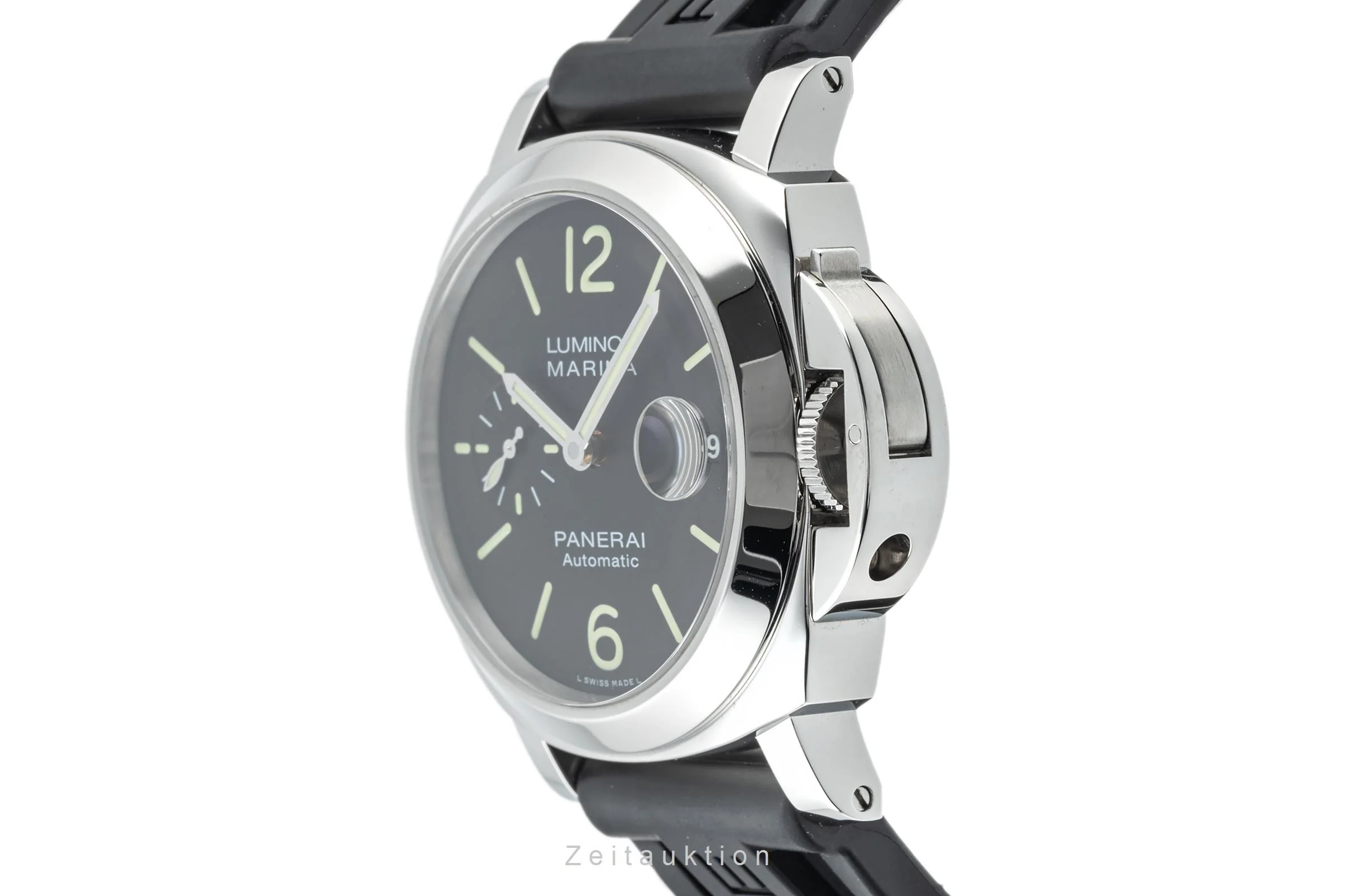 Panerai Luminor Marina steel automatic men's watch PAM01104 LP: 7400EUR  [2303590] - Image 7