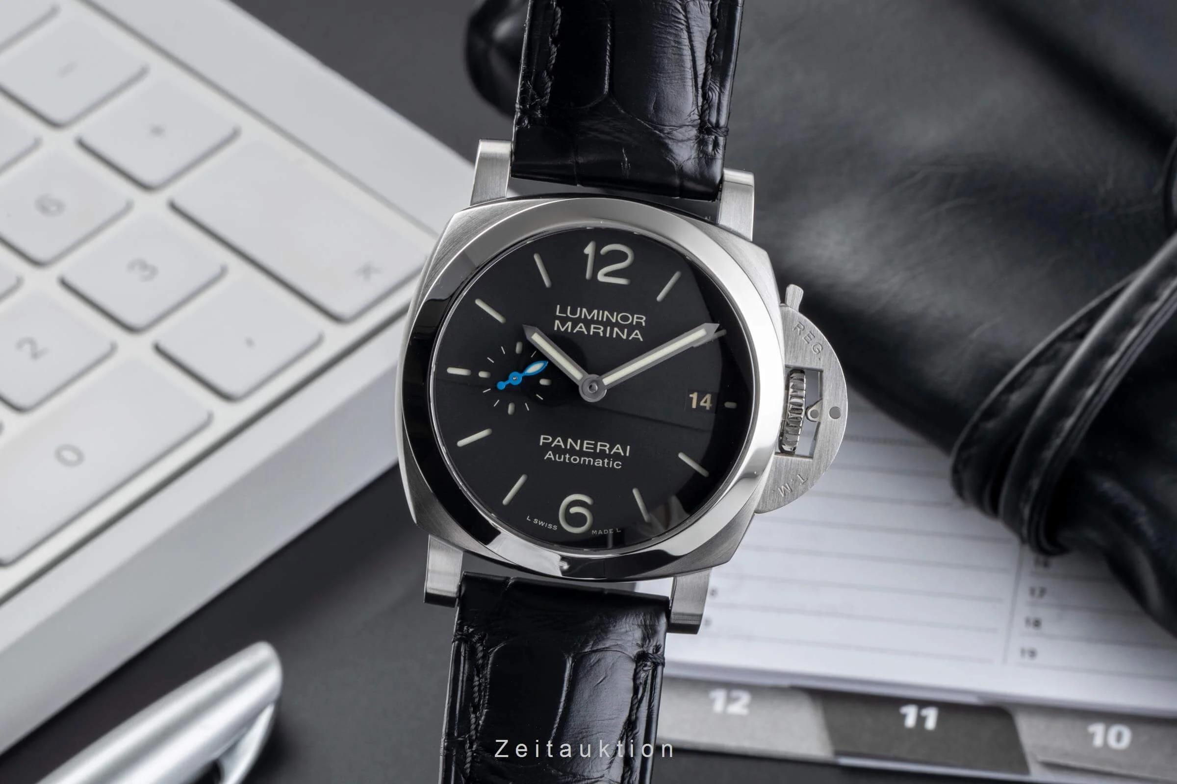 Panerai Luminor Marina steel automatic men's watch PAM01272 LP: 7900EUR  [2501845] - Image 2