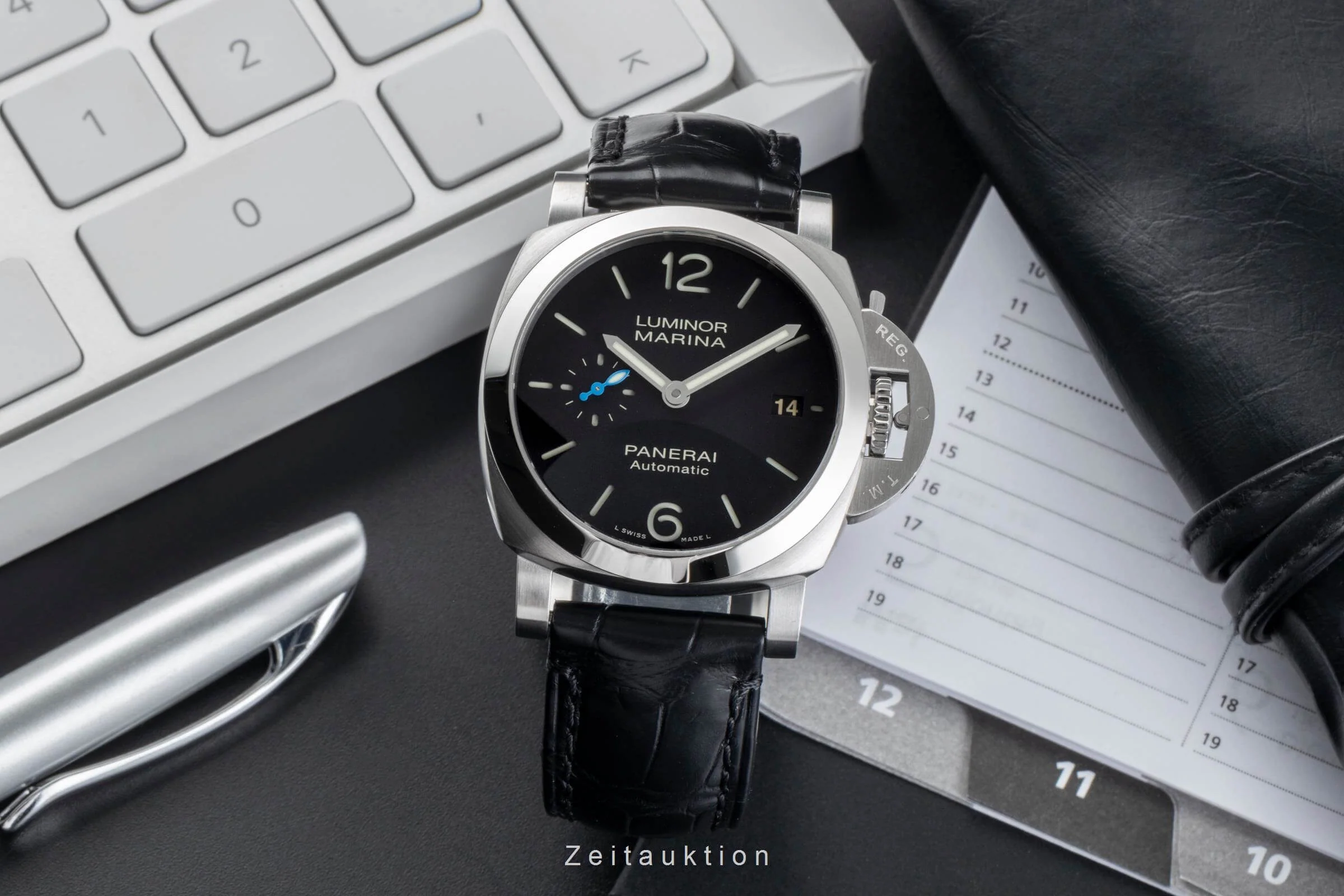 Panerai Luminor Marina steel automatic men's watch PAM01272 LP: 7900EUR  [2501845] - Image 4