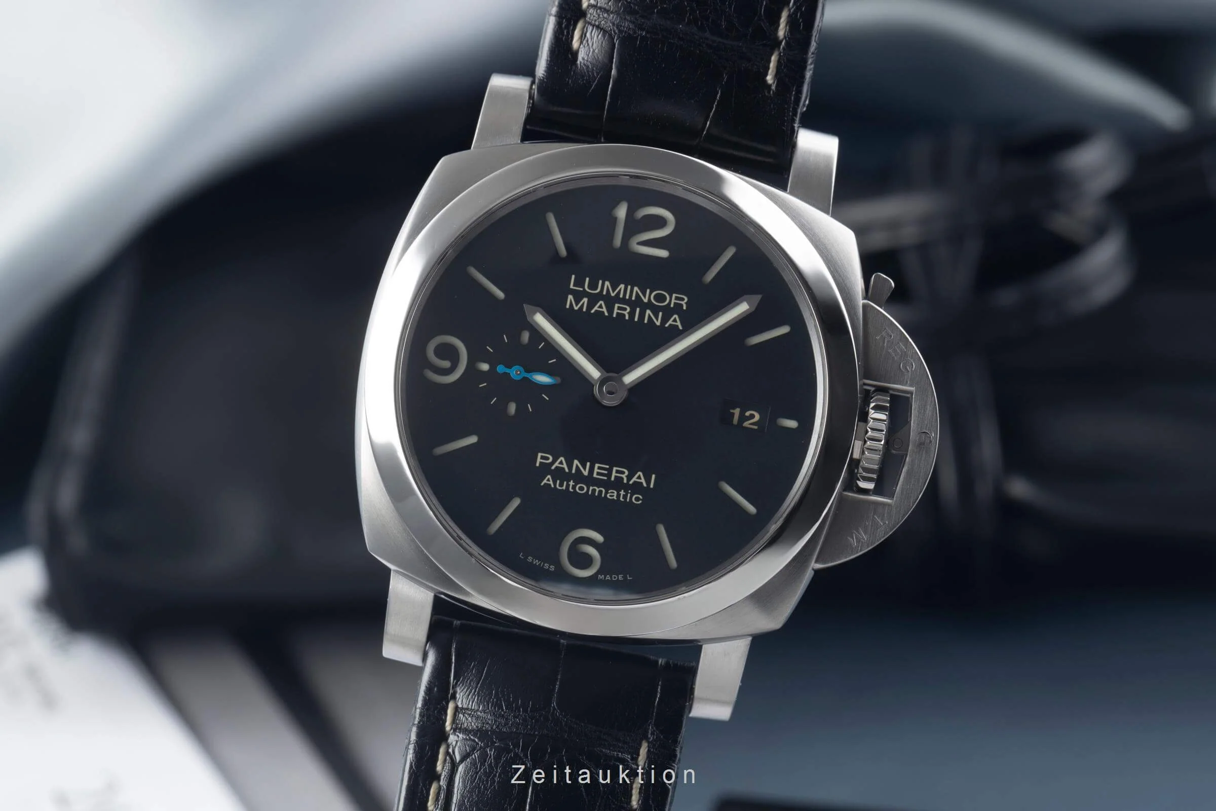 Panerai Luminor Marina steel automatic men's watch PAM01312 LP: 8900EUR  [2500832] - Image 2
