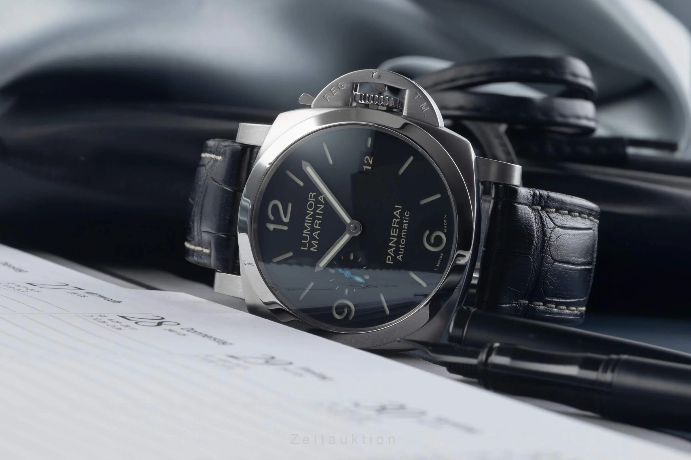 Panerai Luminor Marina steel automatic men's watch PAM01312 LP: 8900EUR  [2500832] - Image 3