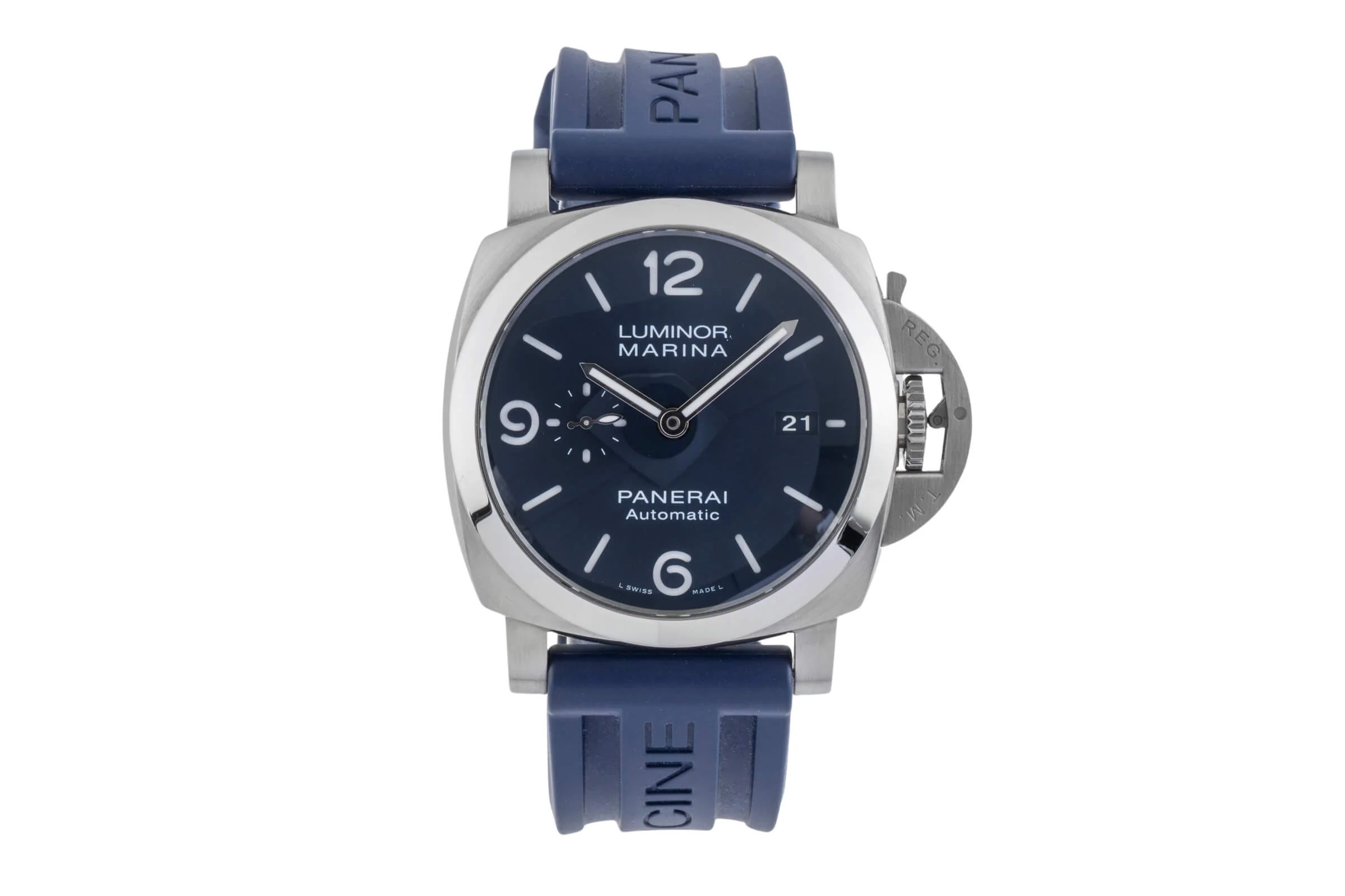 Panerai Luminor Marina steel automatic men's watch PAM01313 LP: 8900EUR  [2501389] - Image 5