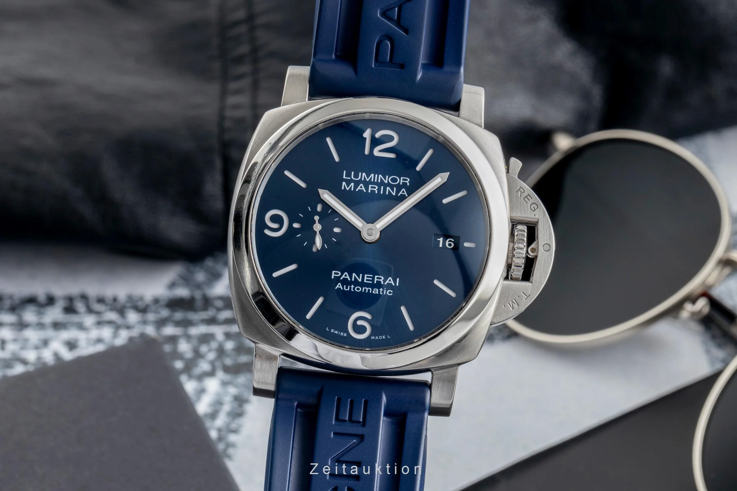 Panerai Luminor Marina steel automatic men's watch PAM01313 LP: 8900EUR  [2505000] - Image 2