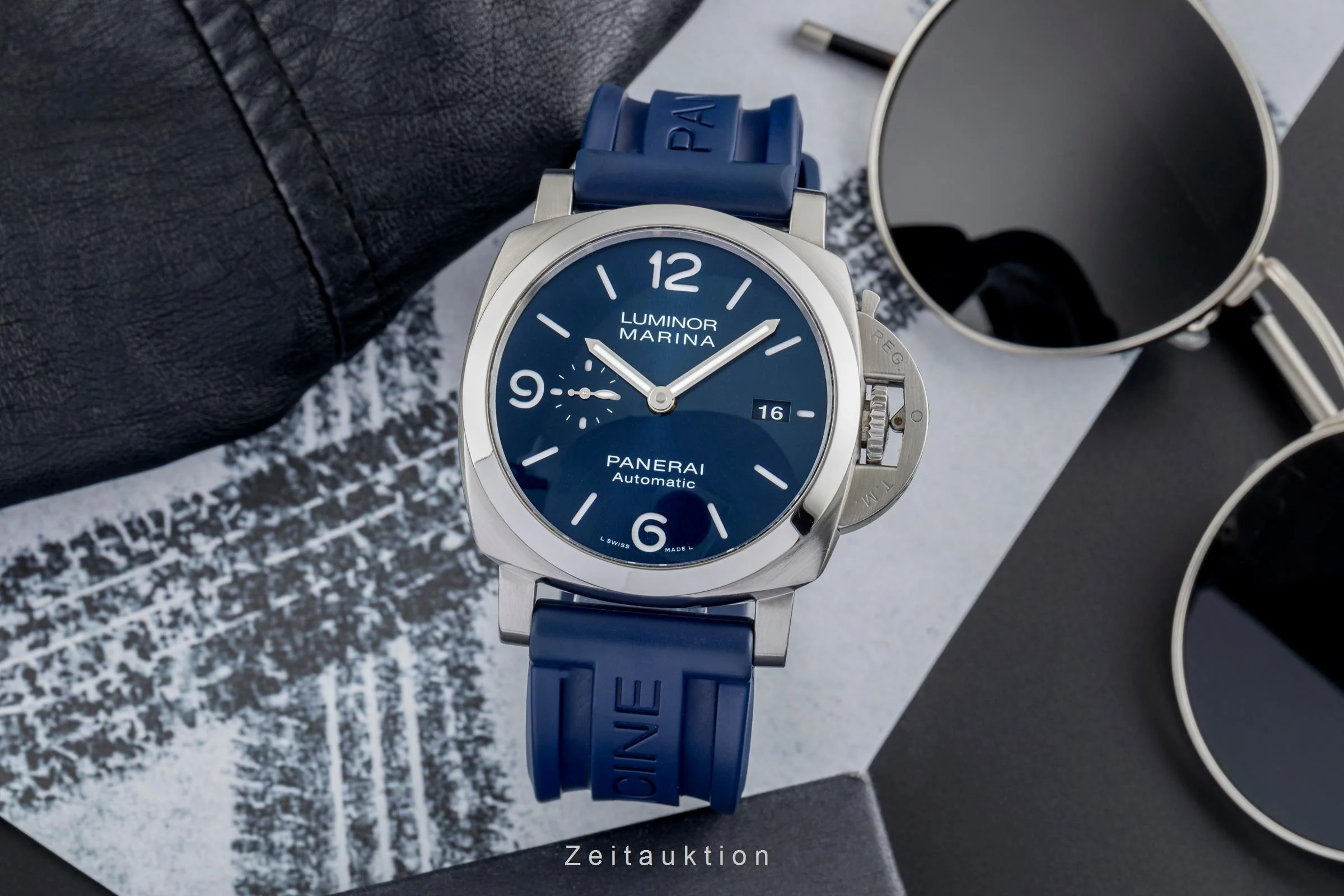 Panerai Luminor Marina steel automatic men's watch PAM01313 LP: 8900EUR  [2505000] - Image 4