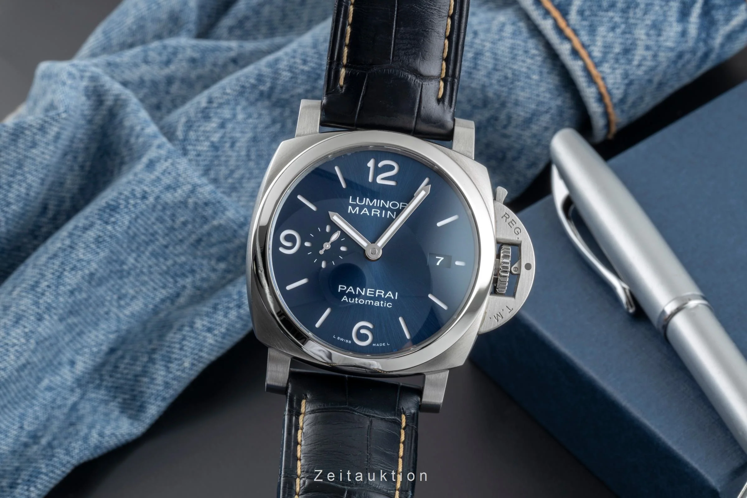 Panerai Luminor Marina steel automatic men's watch PAM01313  [2505531] - Image 2