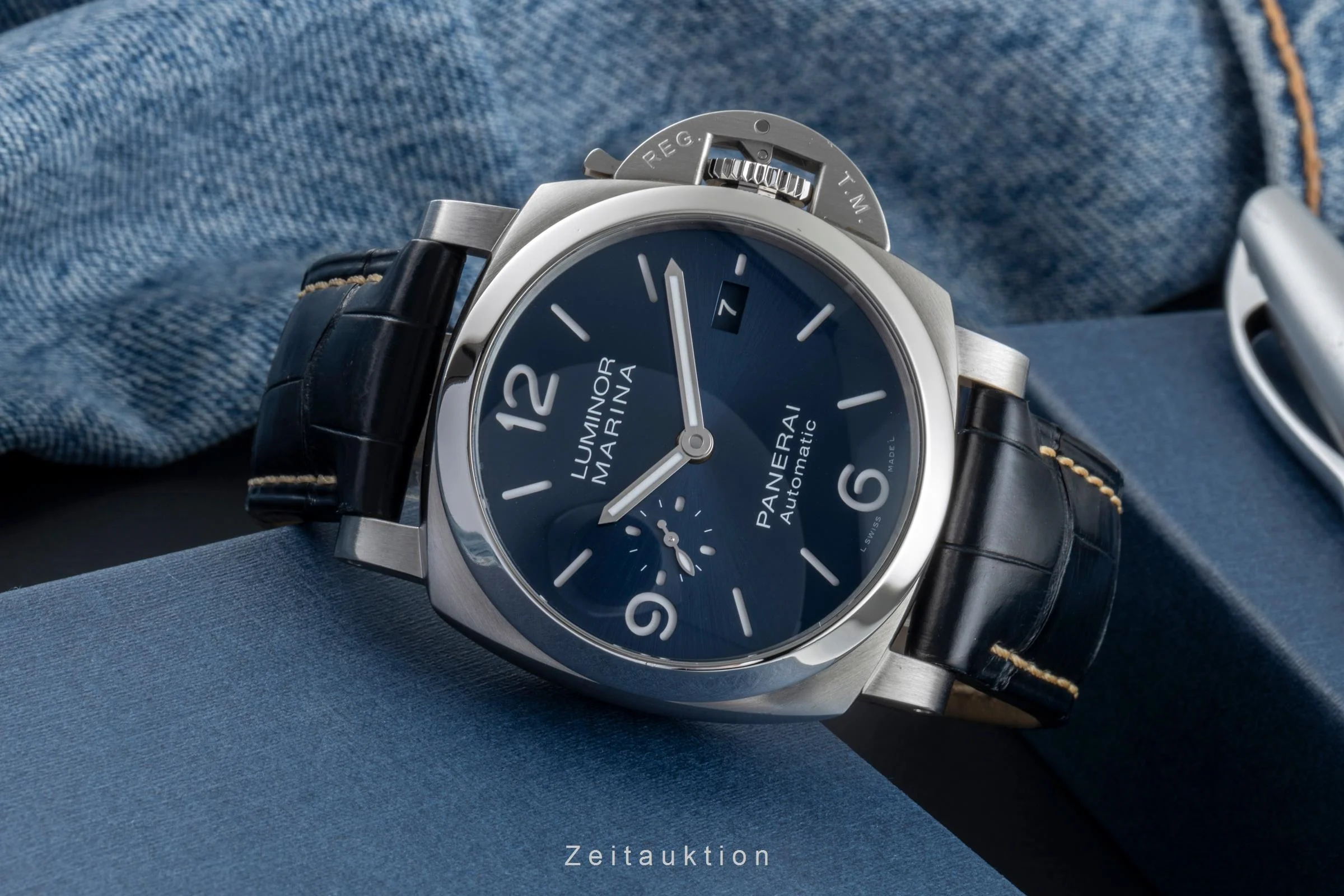 Panerai Luminor Marina steel automatic men's watch PAM01313  [2505531] - Image 3