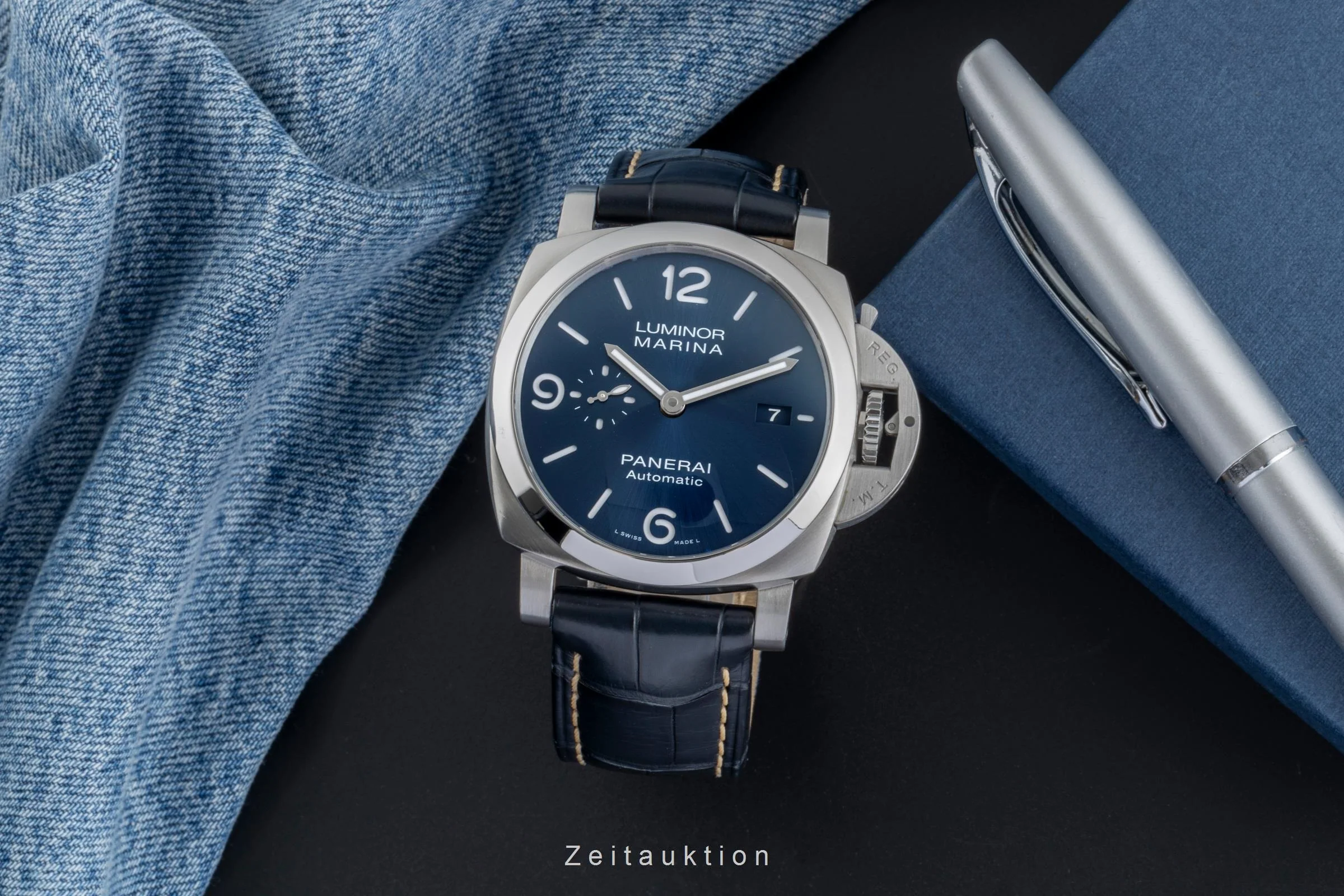 Panerai Luminor Marina steel automatic men's watch PAM01313  [2505531] - Image 4