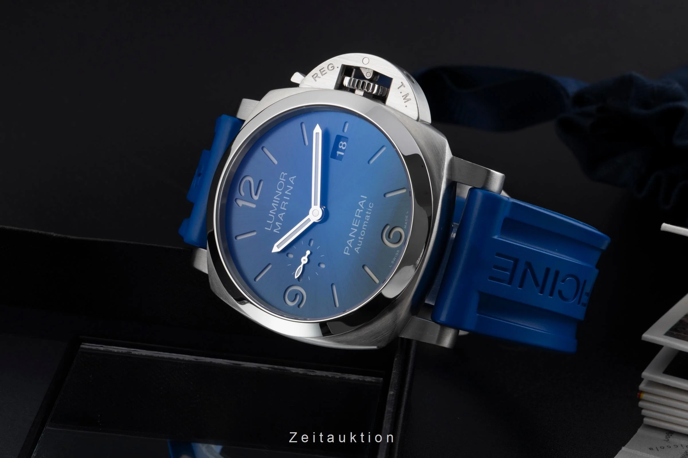 Panerai Luminor Marina steel automatic men's watch PAM01313 LP: 8900EUR  [2600667] - Image 3