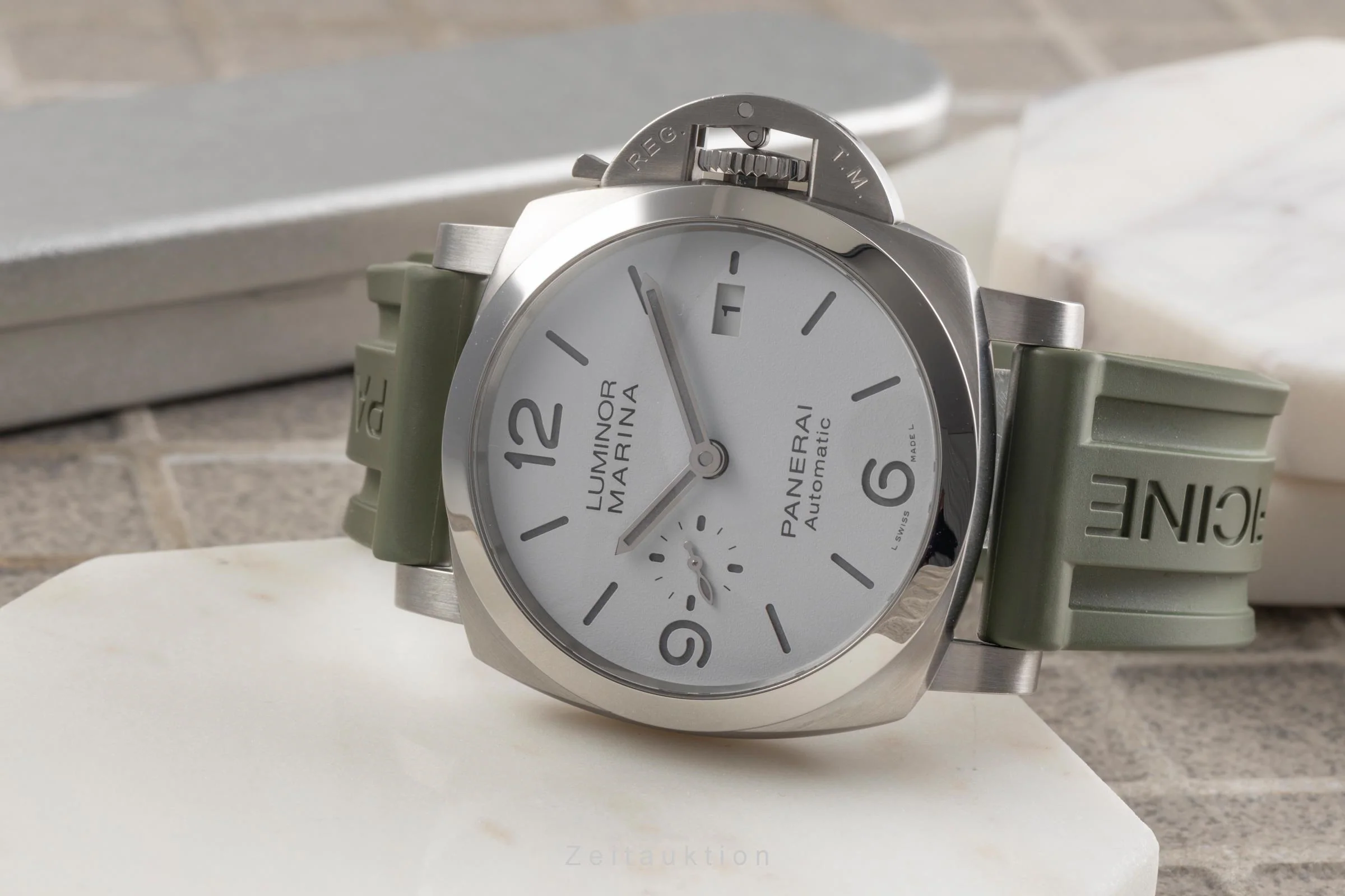 Panerai Luminor Marina steel automatic men's watch PAM01314 LP: 8900EUR  [2503555] - Image 3