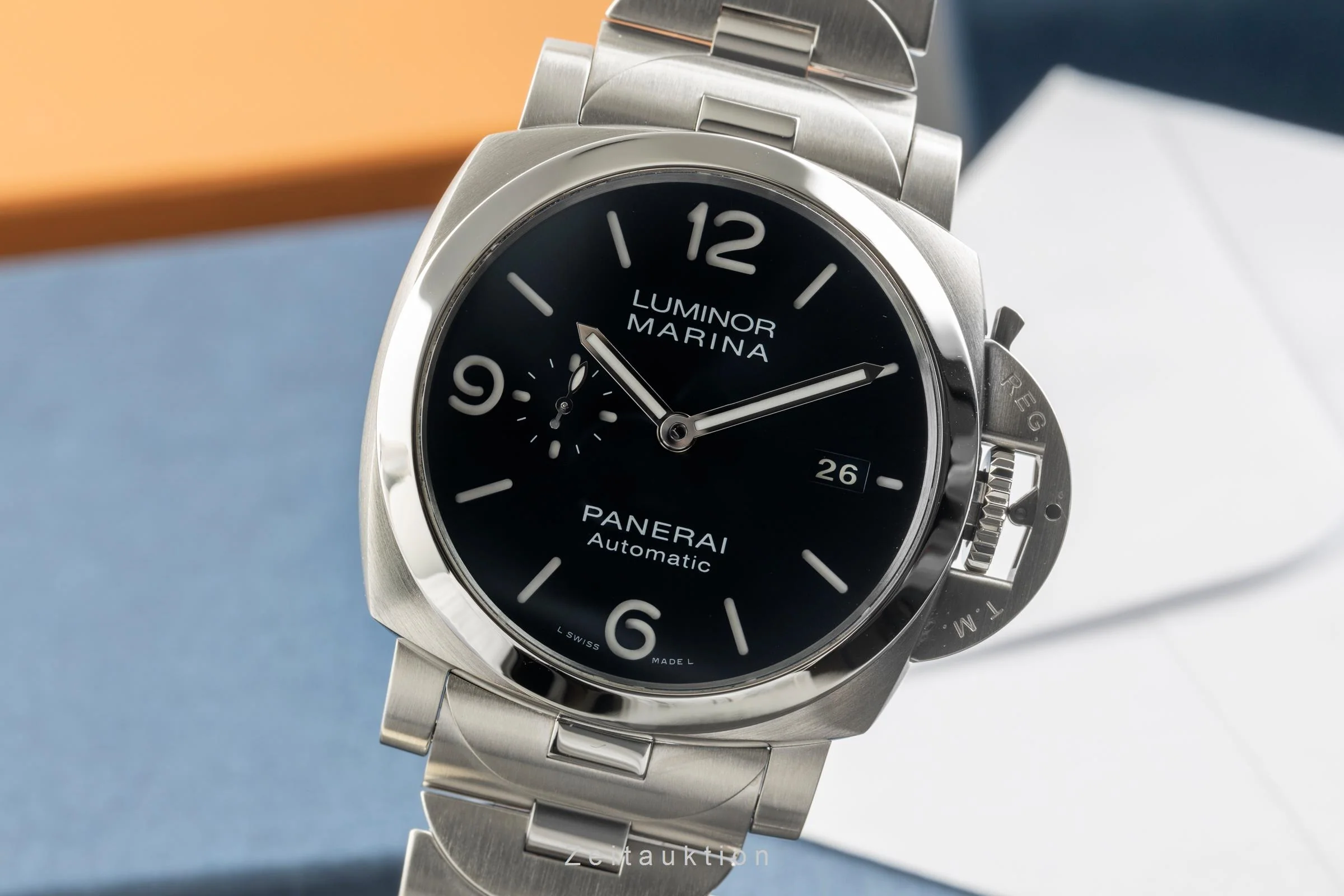 Panerai Luminor Marina steel automatic men's watch PAM01316 LP: 9700EUR  [2504728] - Image 2