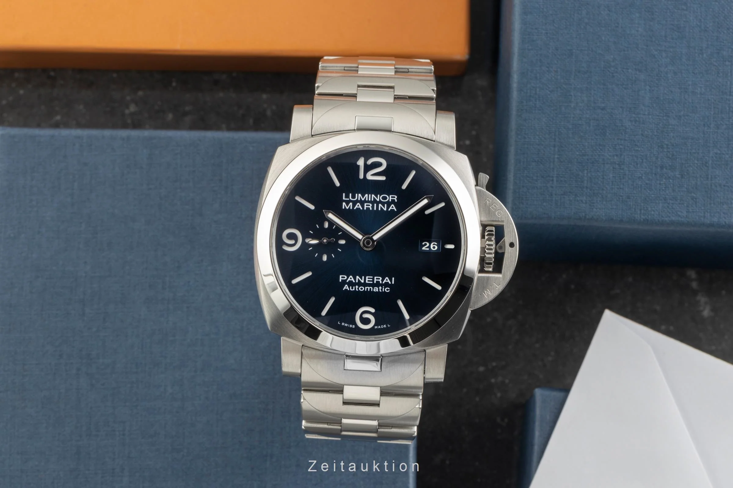 Panerai Luminor Marina steel automatic men's watch PAM01316 LP: 9700EUR  [2504728] - Image 4